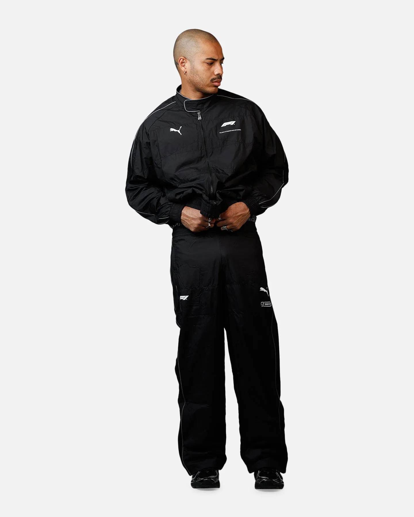 Puma X F1 Oversized Track Pant Black sold by Culture Kings product image thumbnail 2