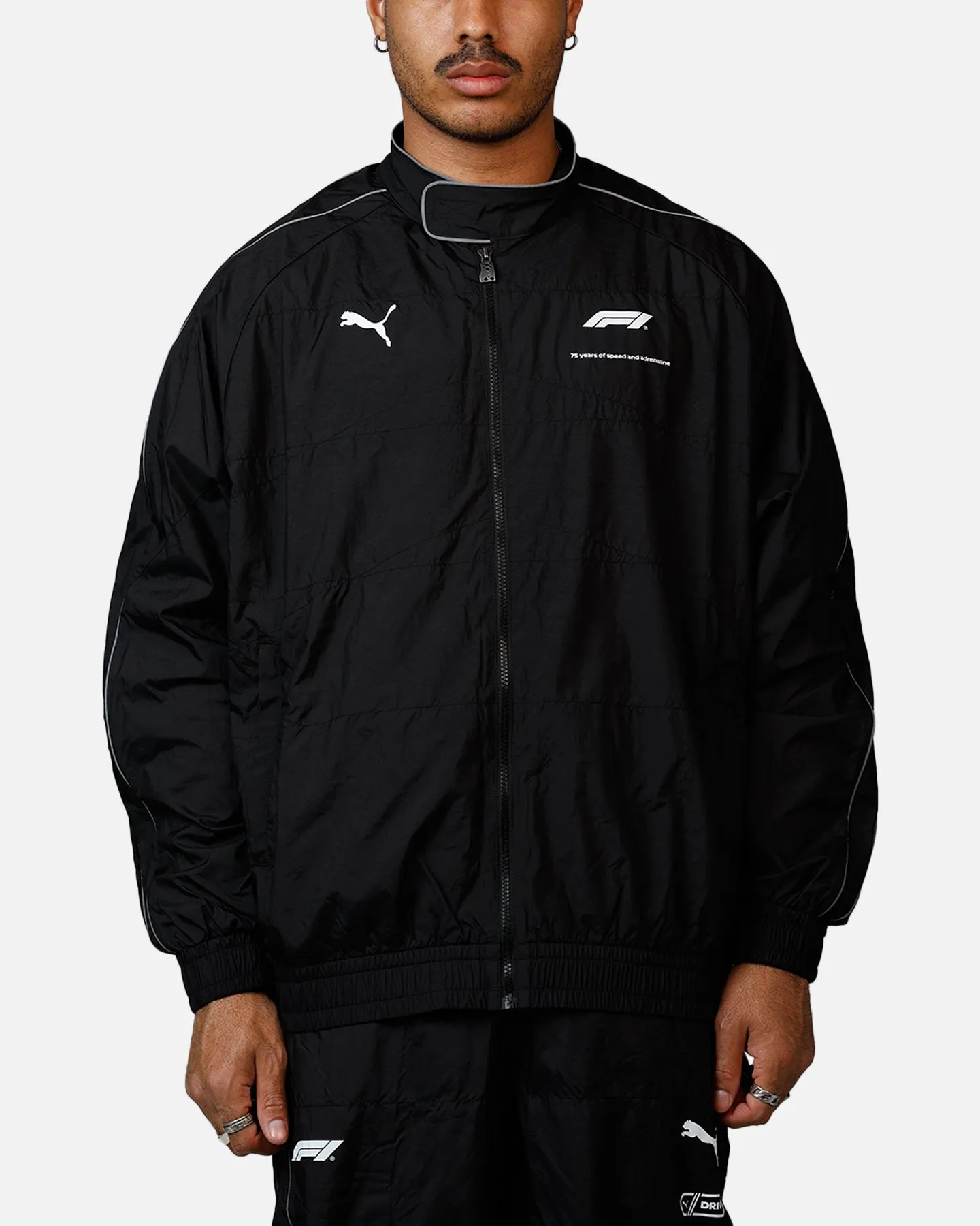 Puma X F1 Oversized Track Jacket Black sold by Culture Kings