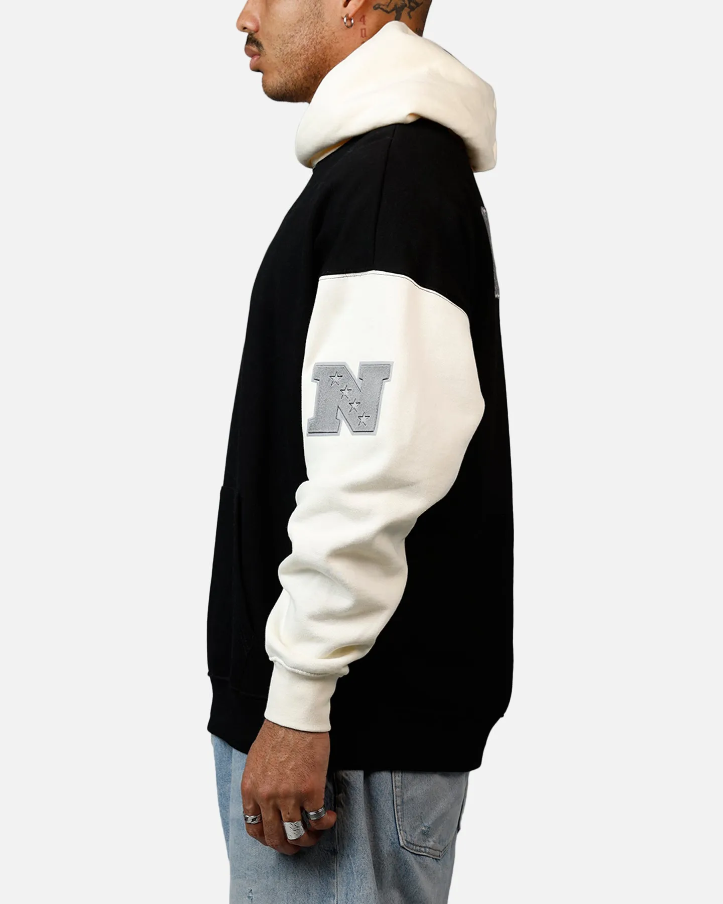 Pro Standard San Francisco 49ers Reverse French Terry Hoodie Black/Grey sold by Culture Kings product image thumbnail 5