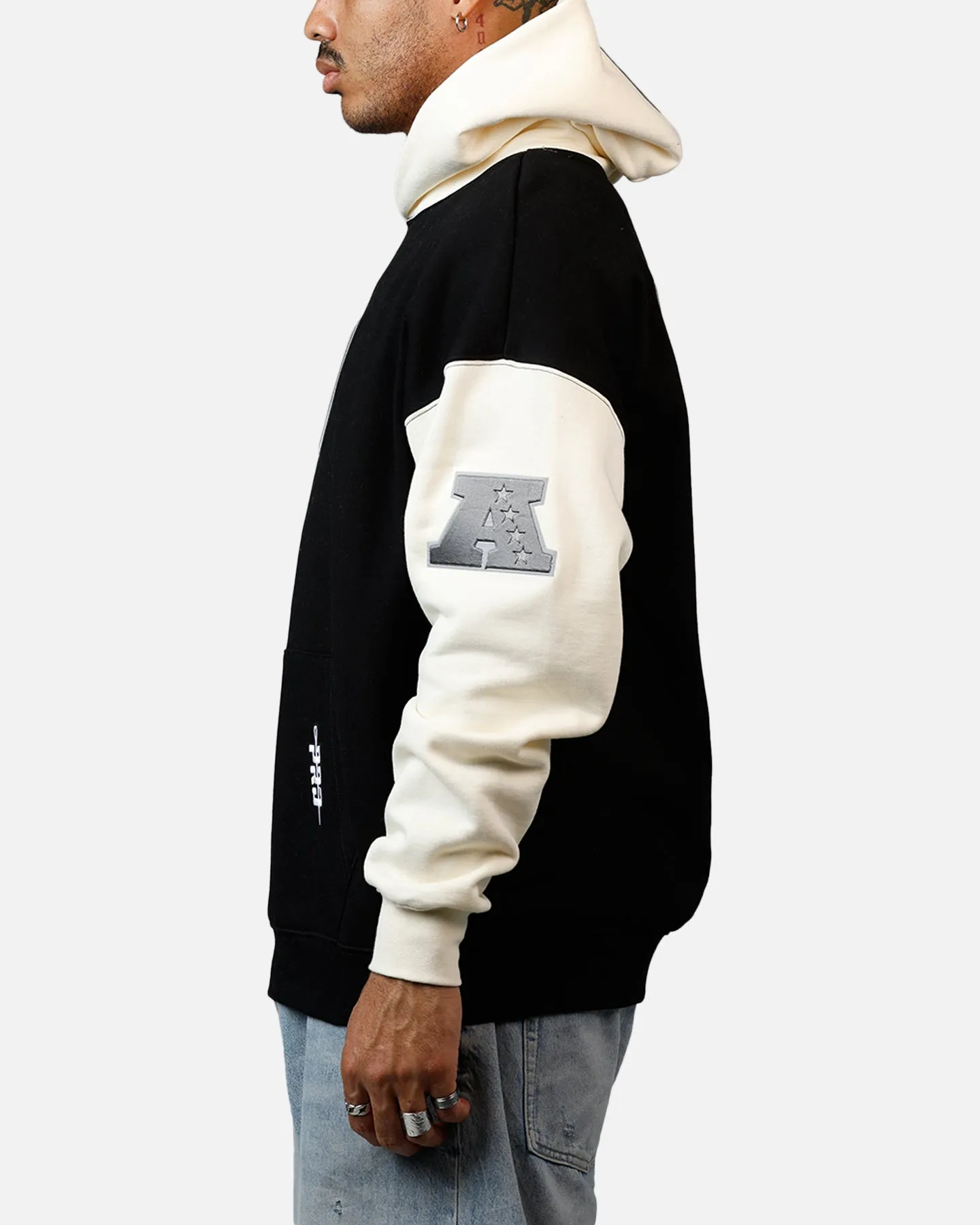Pro Standard Las Vegas Raiders Reverse French Terry Hoodie Black/Grey sold by Culture Kings product image thumbnail 5