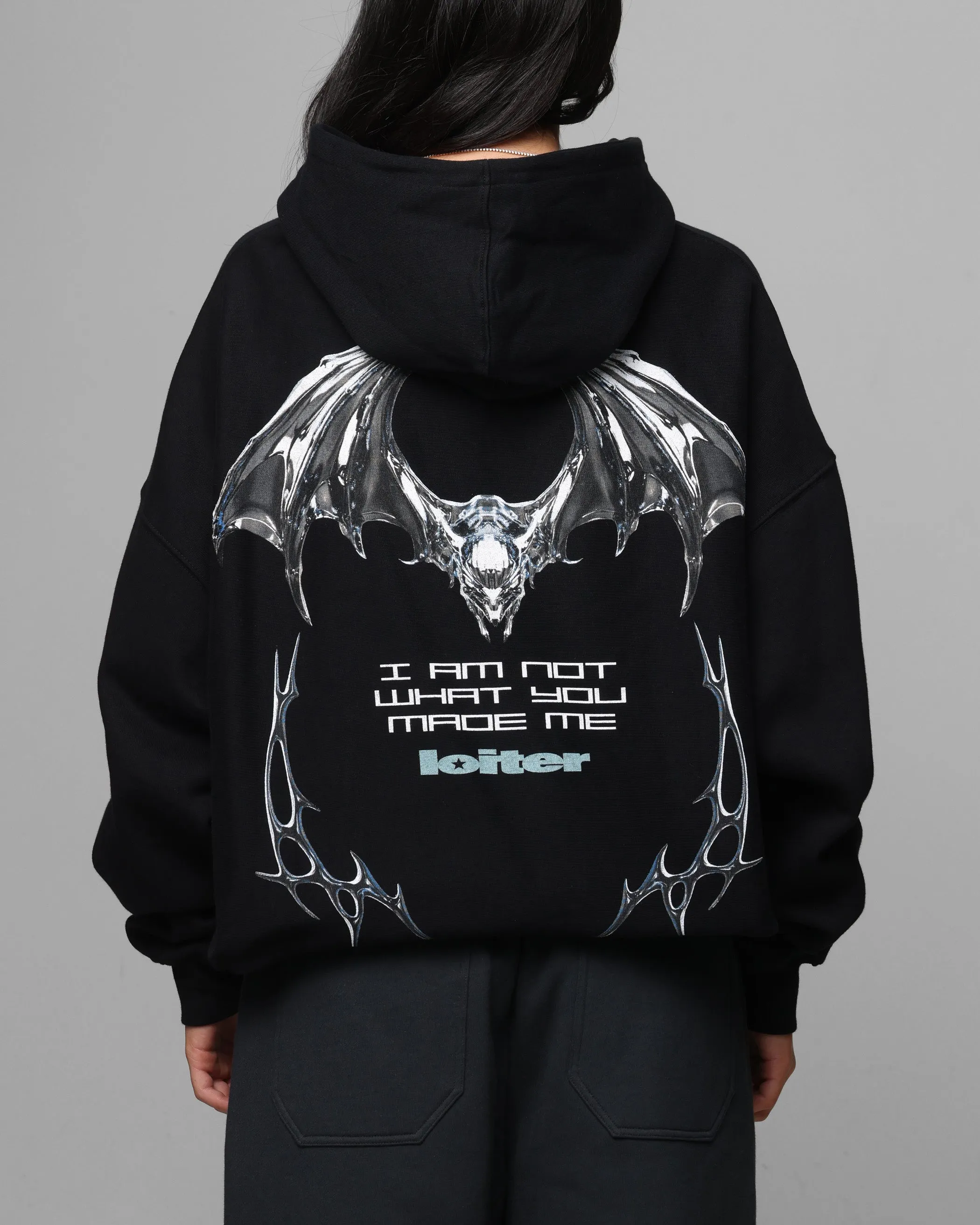 Loiter Chrome Deceiver Hoodie Black sold by Culture Kings product image thumbnail 2