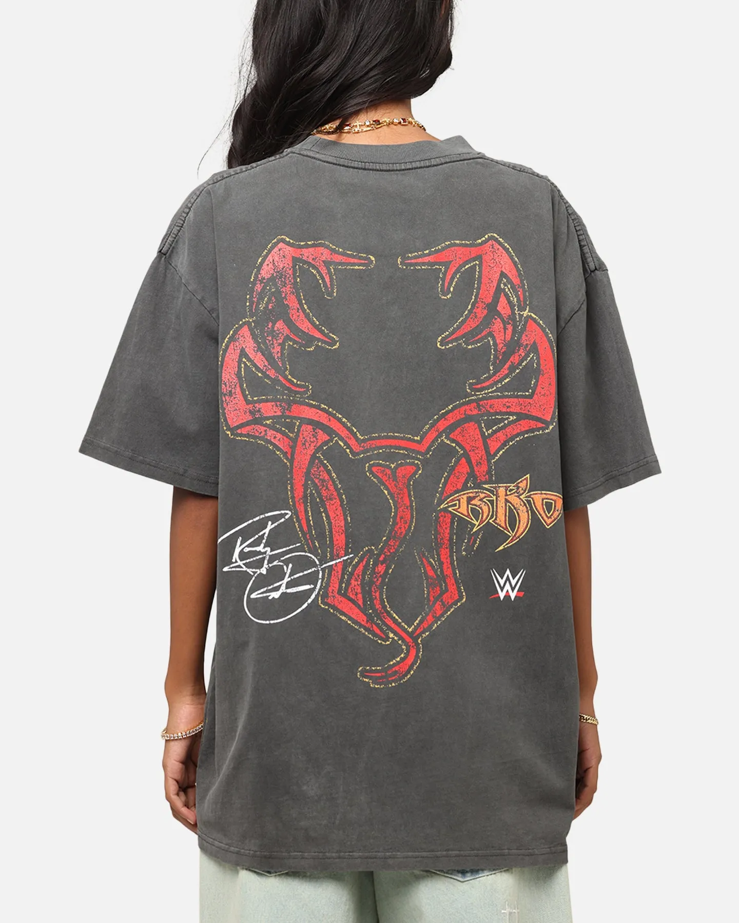 Culture Kings X WWE Randy Orton Heavyweight T-Shirt Black Wash sold by Culture Kings product image thumbnail 2