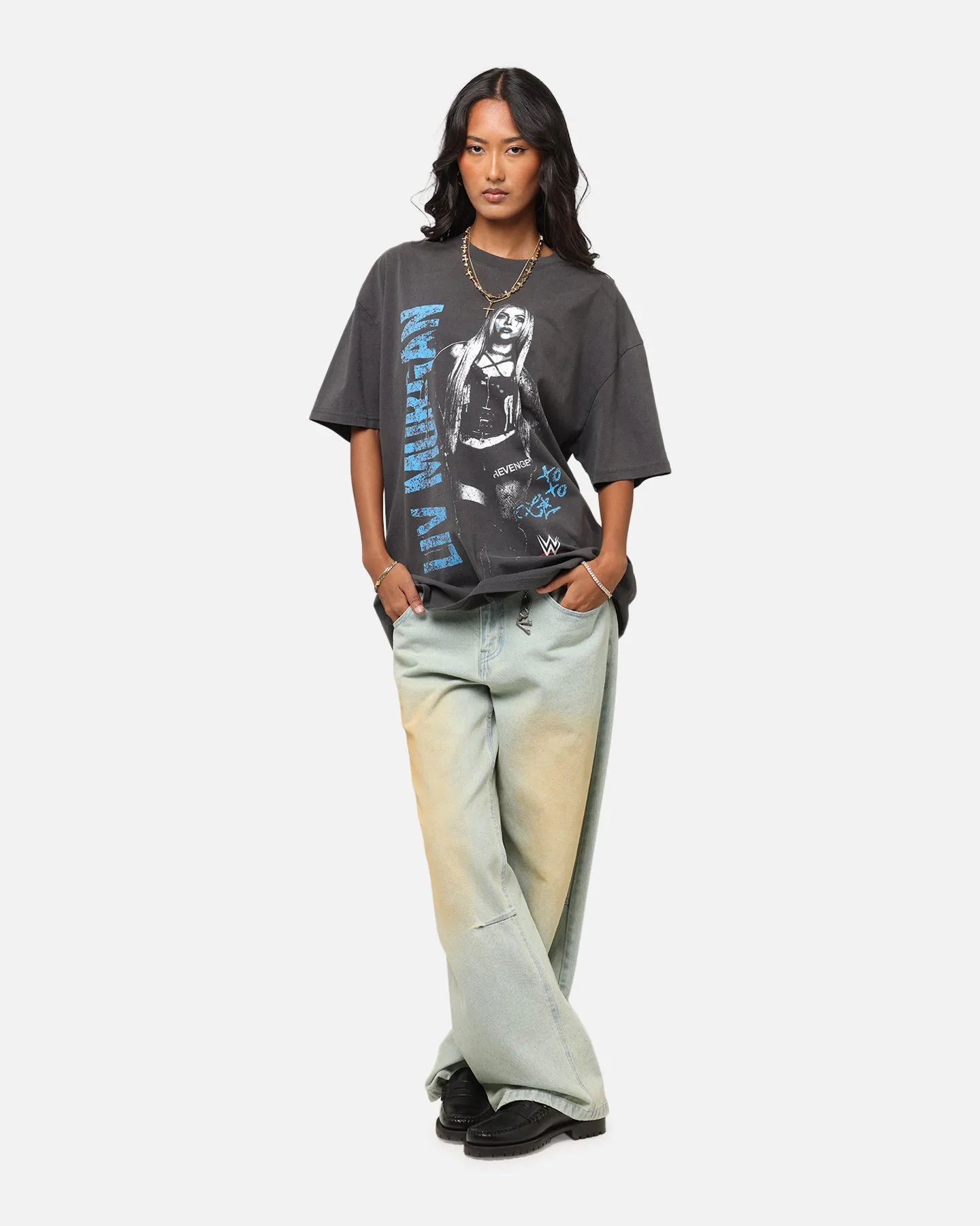 Culture Kings X WWE Liv Morgan Heavyweight T-Shirt Black Wash sold by Culture Kings product image thumbnail 3