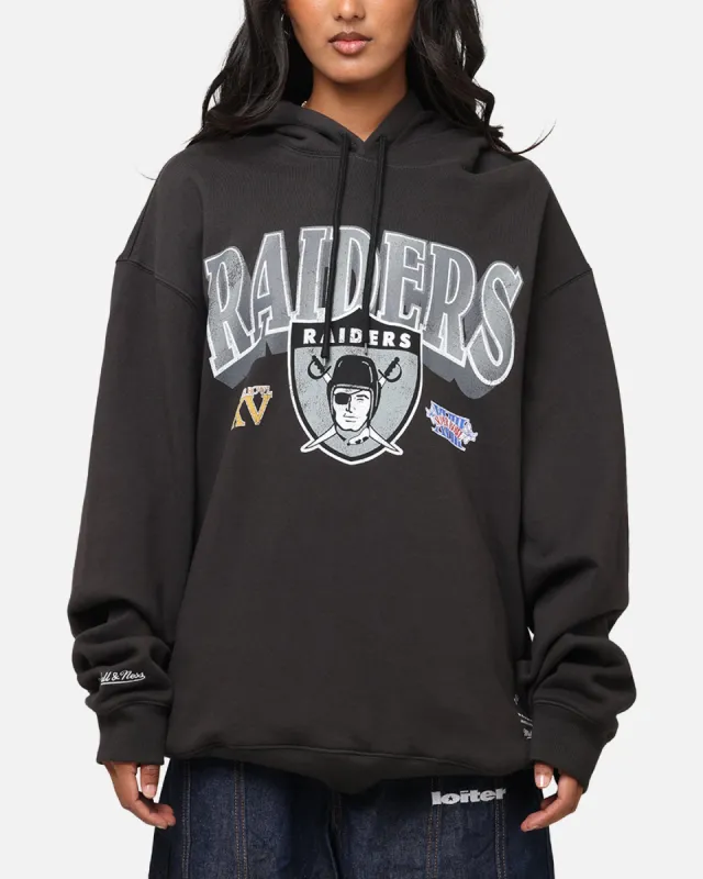 Mitchell & Ness Las Vegas Raiders Arch Hoodie Faded Black sold by Culture Kings