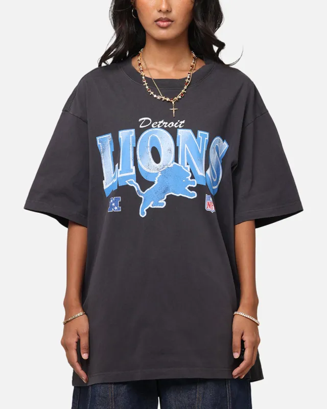 Mitchell & Ness Detroit Lions Arch T-Shirt Faded Black sold by Culture Kings