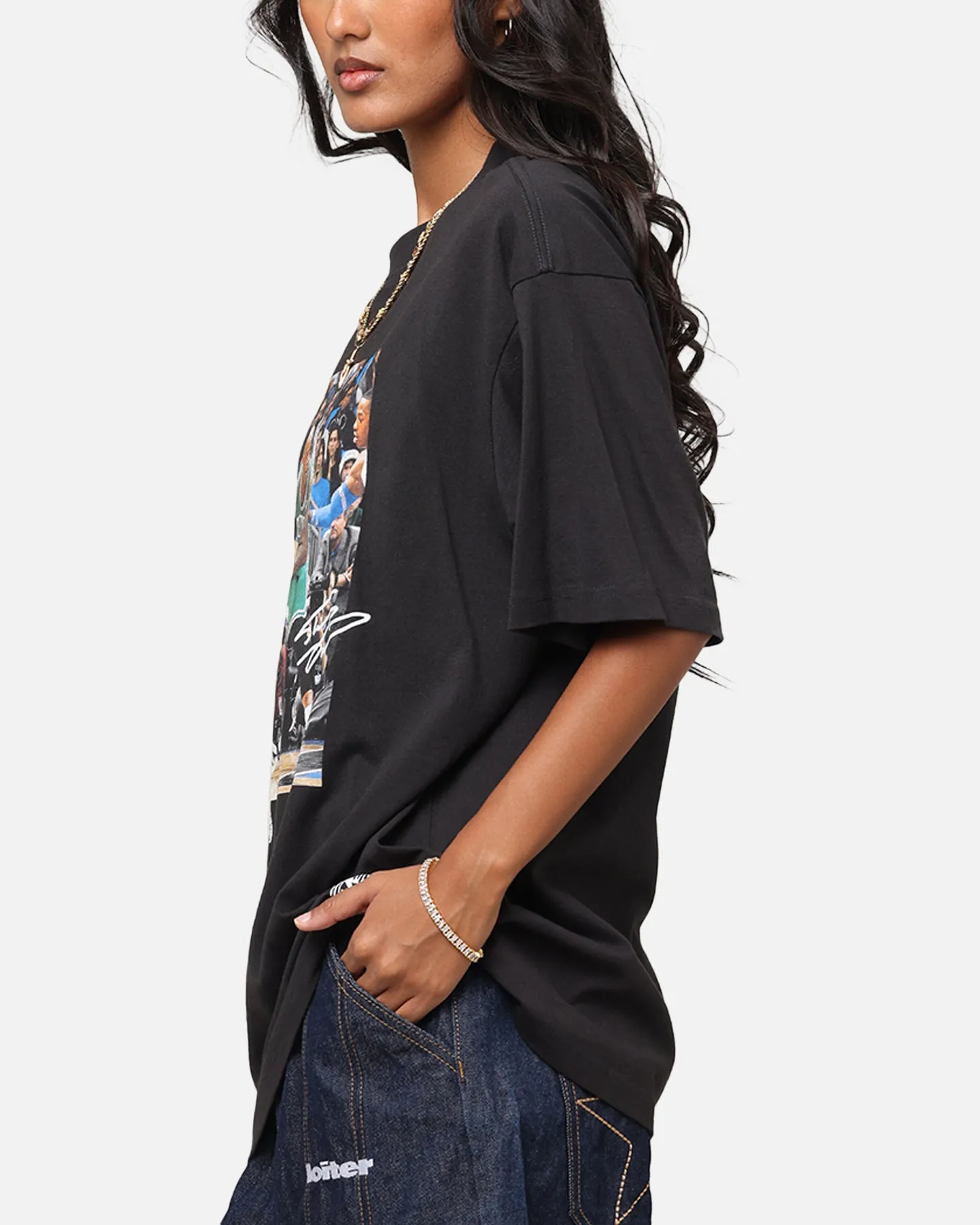 Mitchell & Ness Boston Celtics Shaquille O'Neal Dunk 'Luck of the Irish' T-Shirt Faded Black sold by Culture Kings product image thumbnail 5