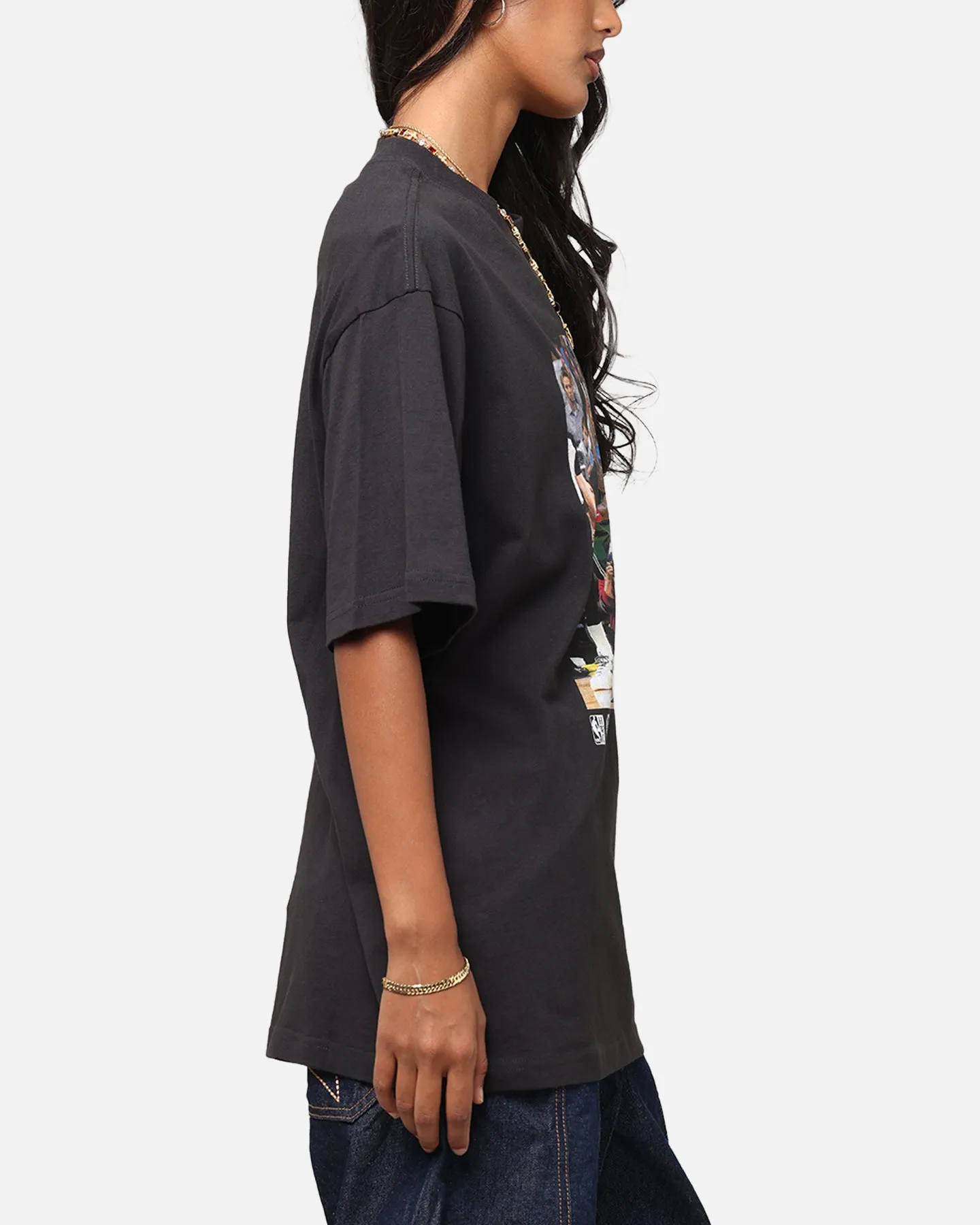 Mitchell & Ness Boston Celtics Shaquille O'Neal Dunk 'Luck of the Irish' T-Shirt Faded Black sold by Culture Kings product image thumbnail 4