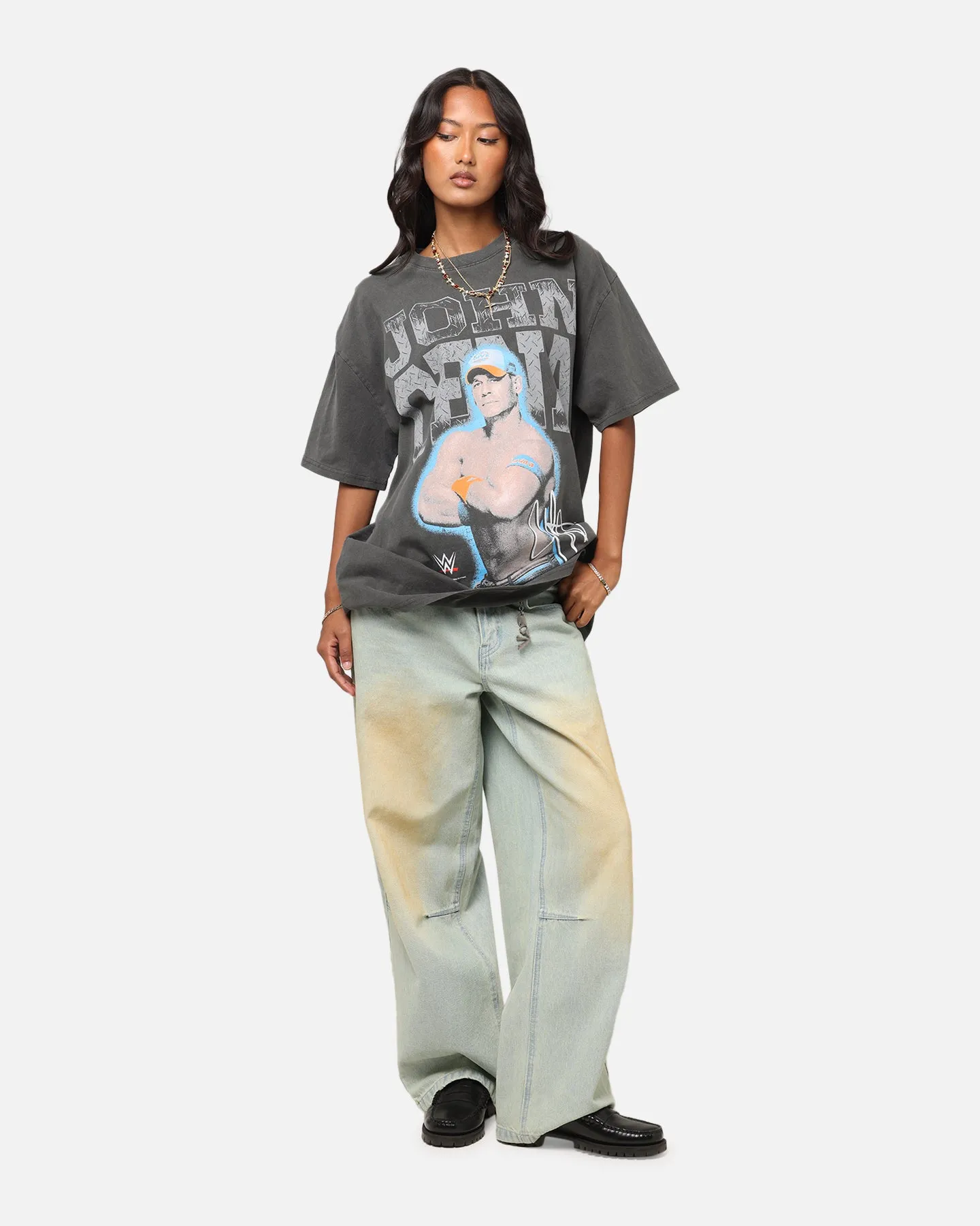 Culture Kings X WWE John Cena Heavyweight T-Shirt Black Wash sold by Culture Kings product image thumbnail 3