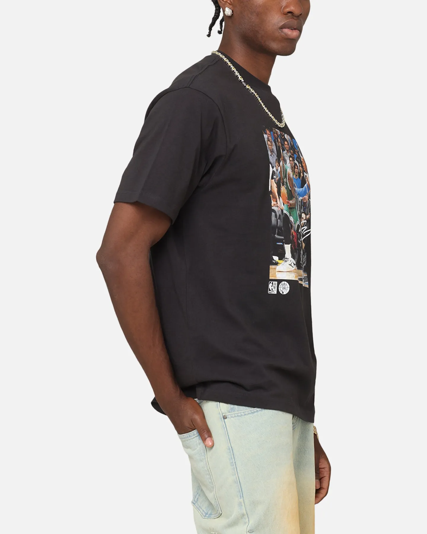 Mitchell & Ness Boston Celtics Shaquille O'Neal Dunk 'Luck of the Irish' T-Shirt Faded Black sold by Culture Kings product image thumbnail 4