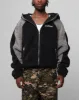 Loiter Speedway Fleece Jacket Black/Grey sold by Culture Kings