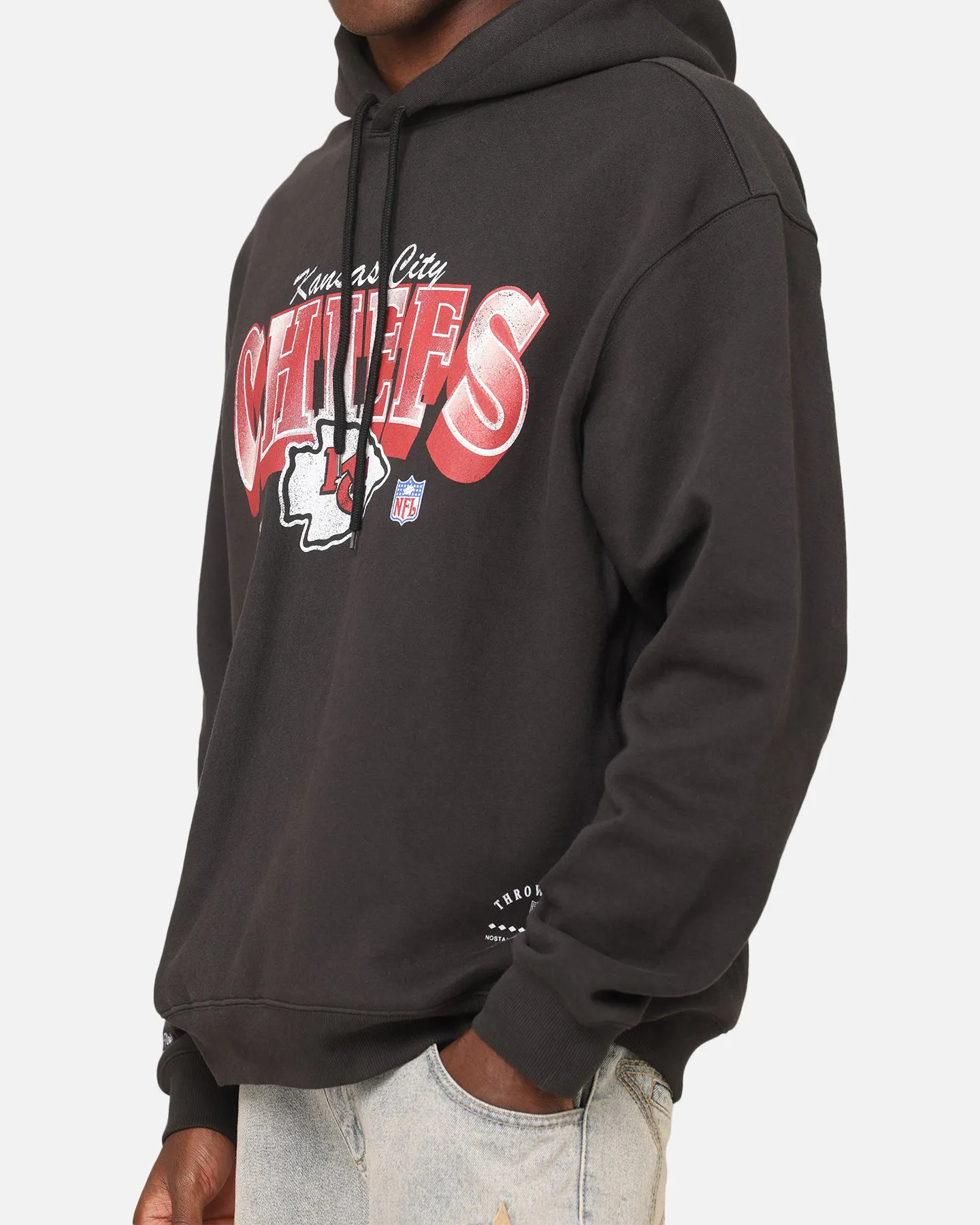 Mitchell & Ness Kansas City Chiefs Arch Hoodie Faded Black sold by Culture Kings product image thumbnail 5
