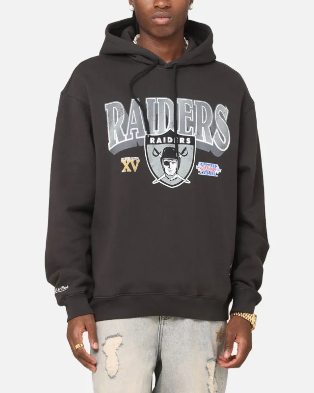 Mitchell & Ness Las Vegas Raiders Arch Hoodie Faded Black sold by Culture Kings