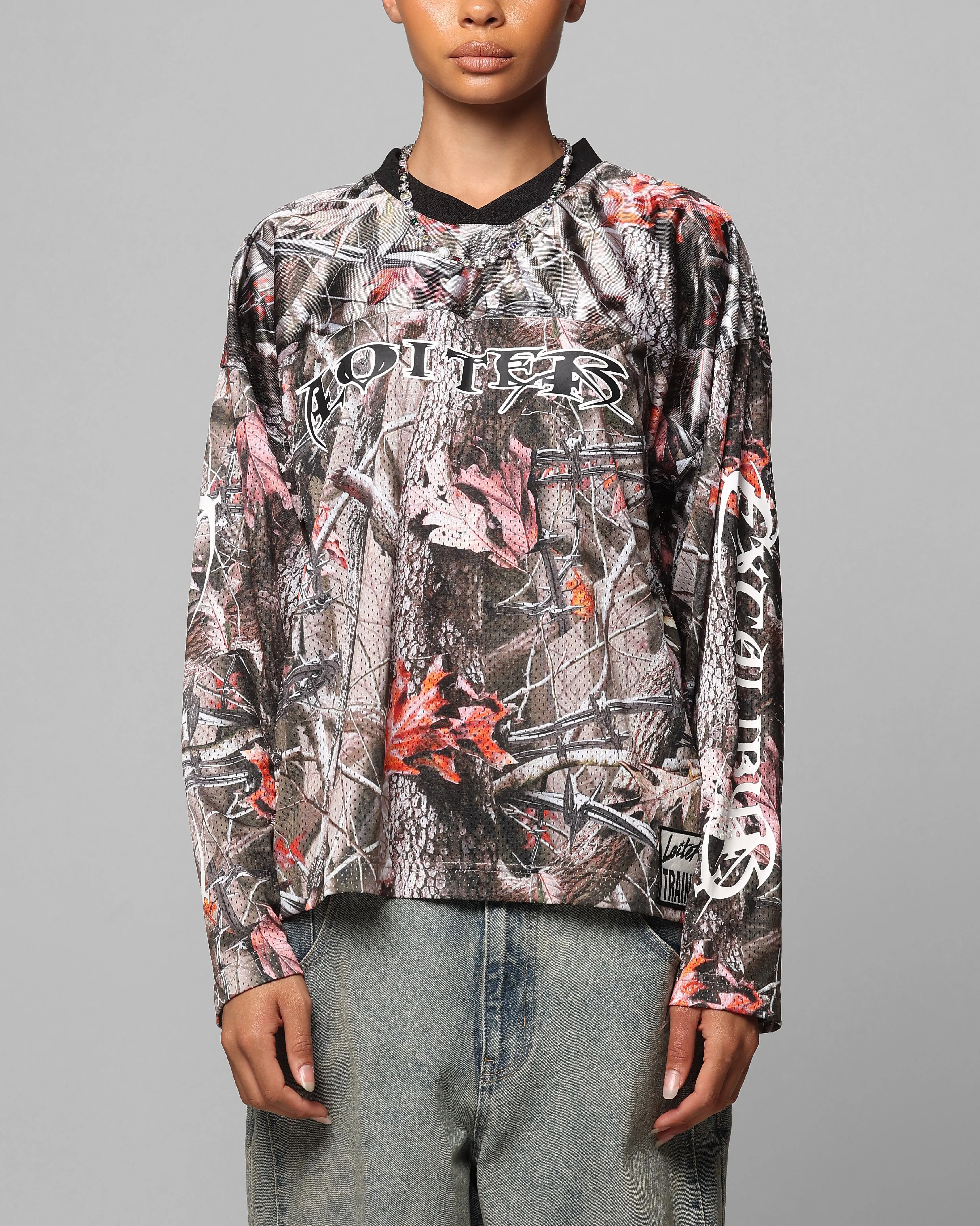 Loiter Long Sleeve Training Jersey Real Treet Camo sold by Culture Kings