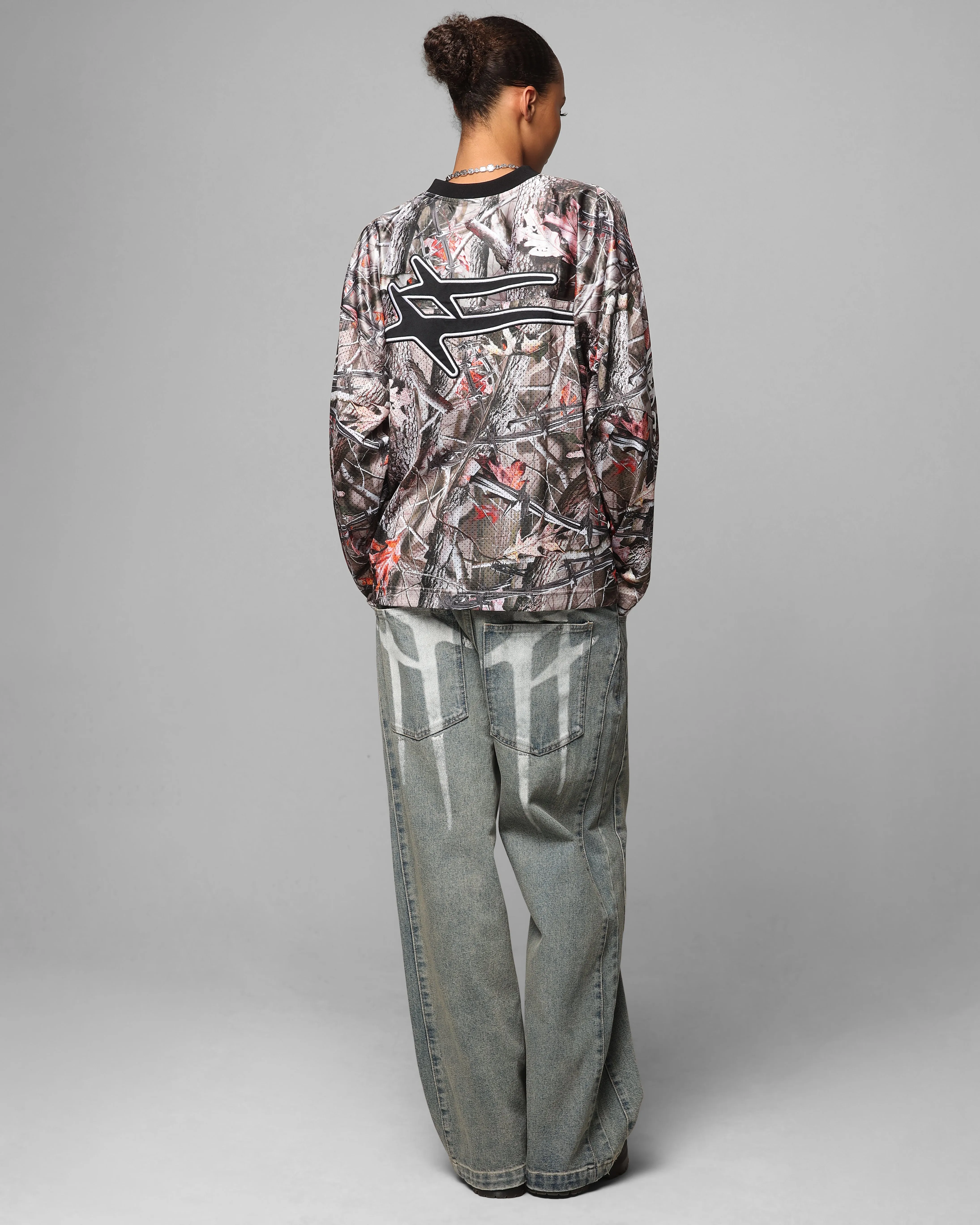 Loiter Long Sleeve Training Jersey Real Treet Camo sold by Culture Kings product image thumbnail 4