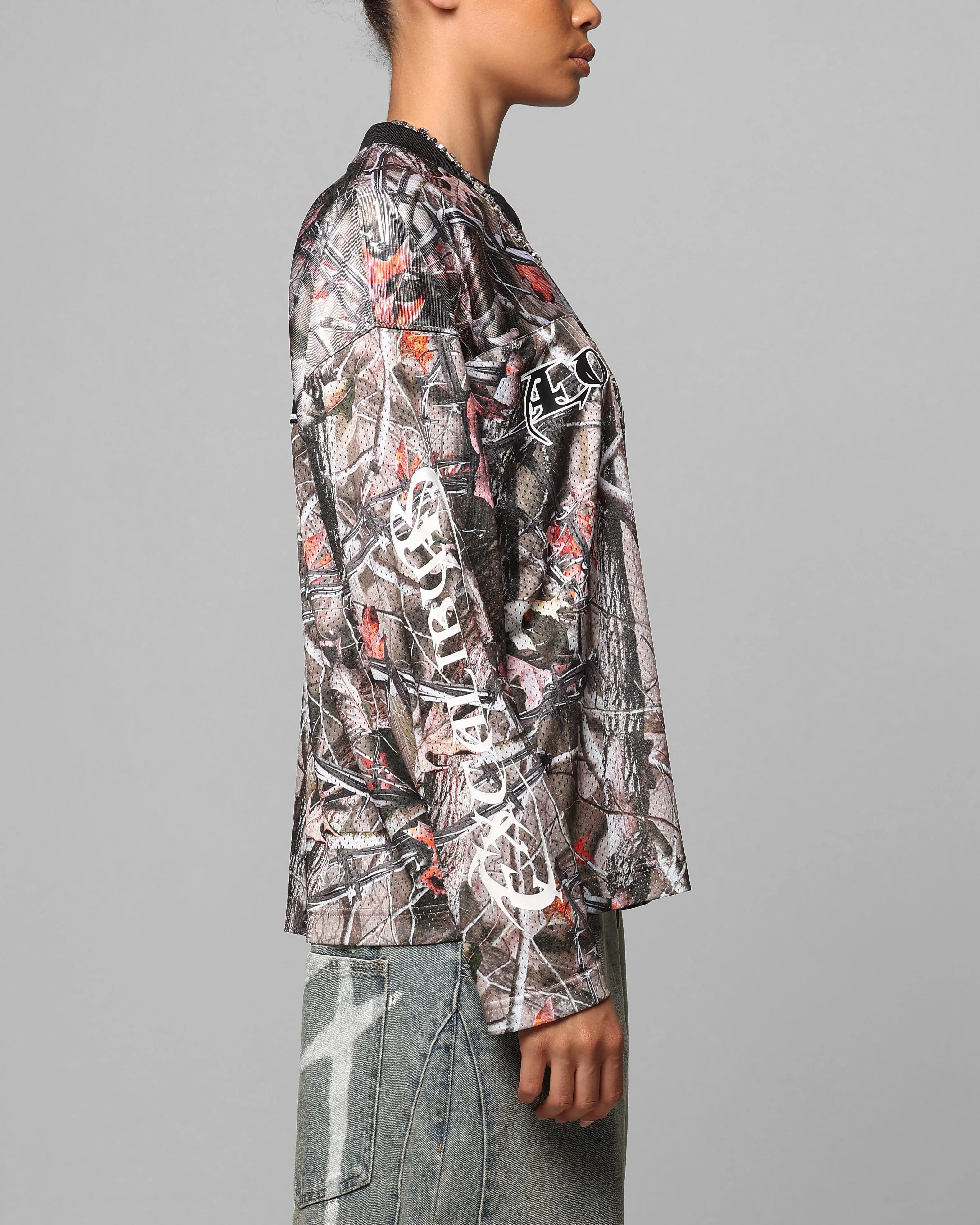 Loiter Long Sleeve Training Jersey Real Treet Camo sold by Culture Kings product image thumbnail 5