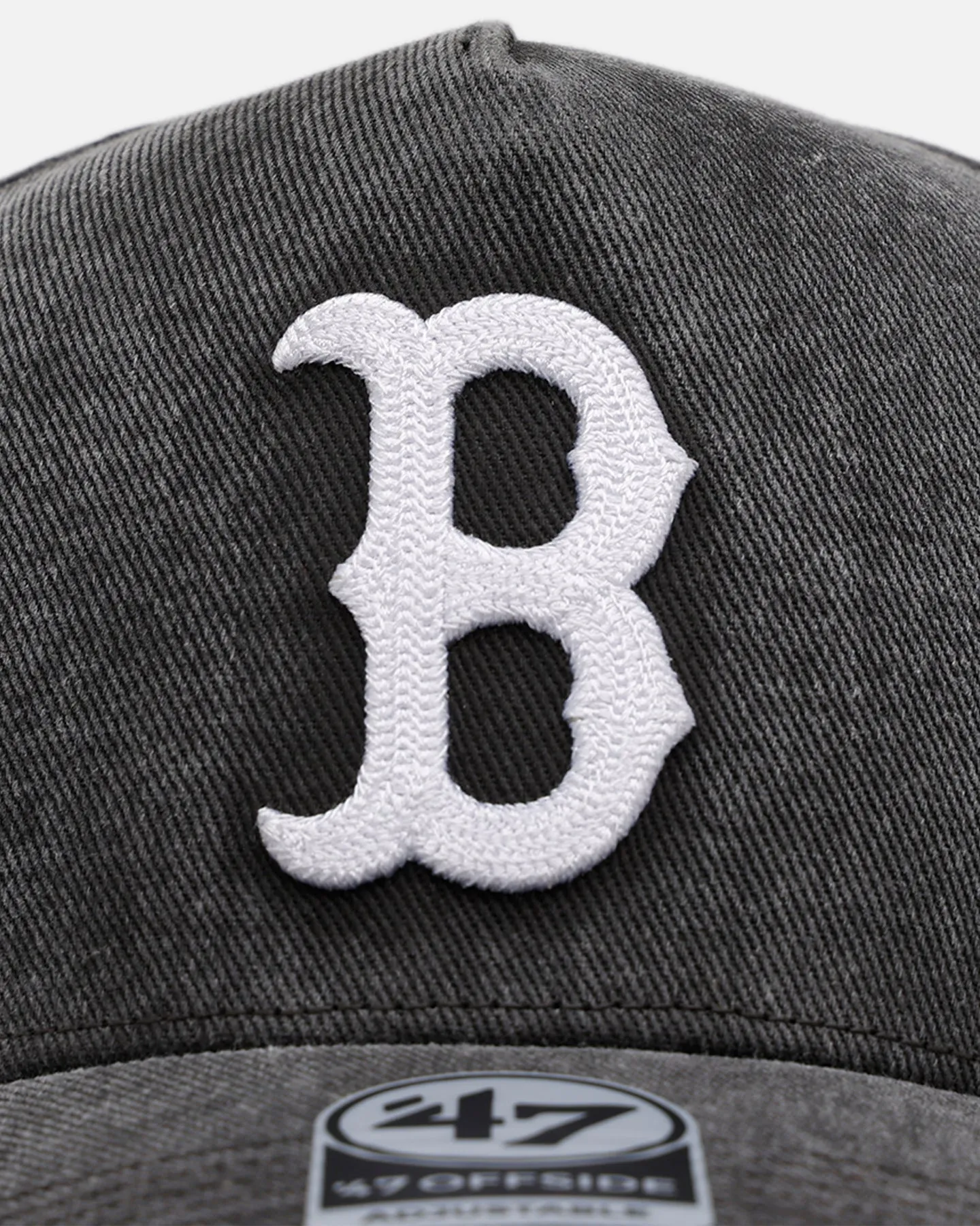 47 Brand Boston Red Sox 'Washed Black' Offside DT Snapback Washed Black sold by Culture Kings product image thumbnail 5