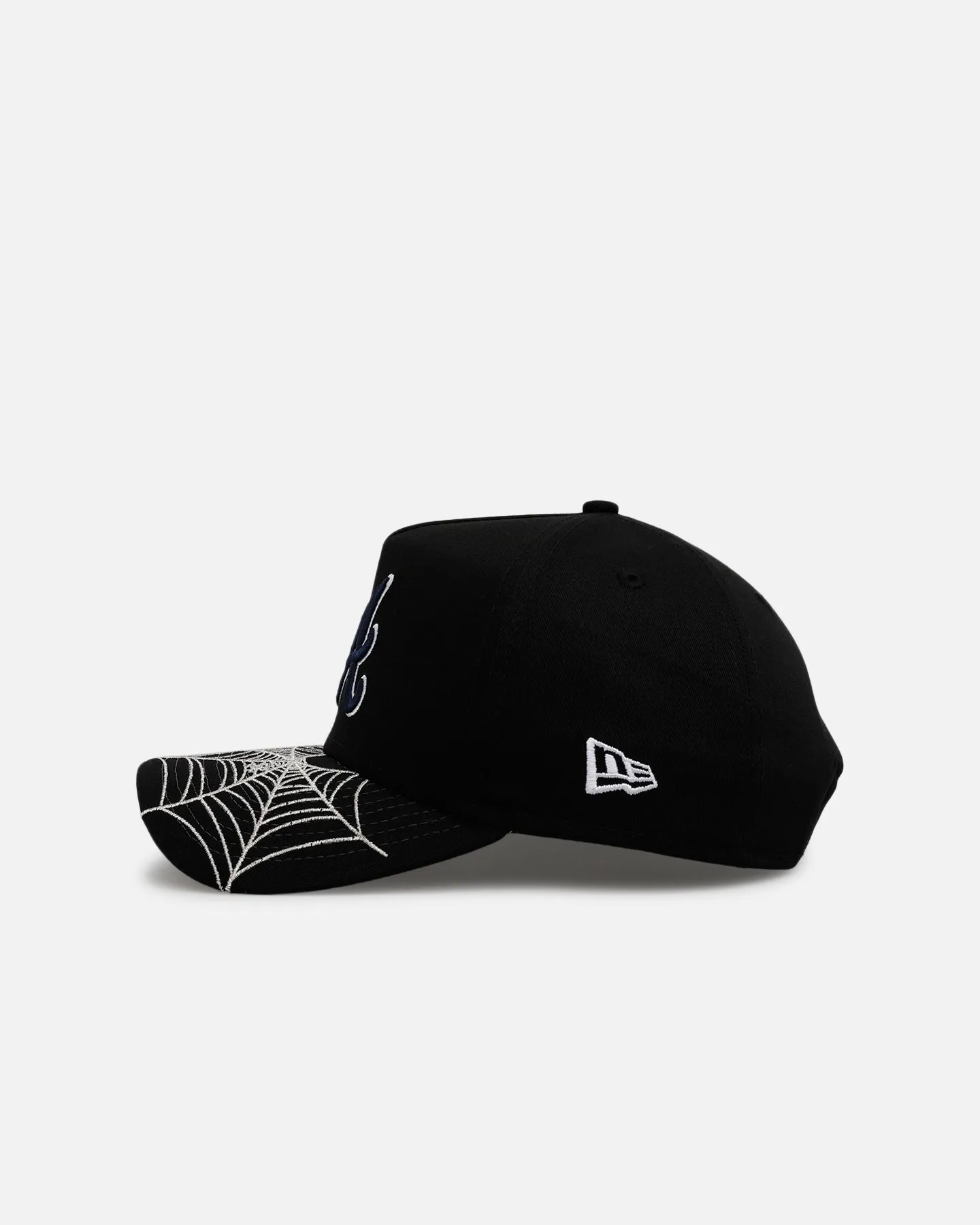 New Era Atlanta Braves 'Spider Web Visor' 9FORTY A-Frame Snapback Black sold by Culture Kings product image thumbnail 5