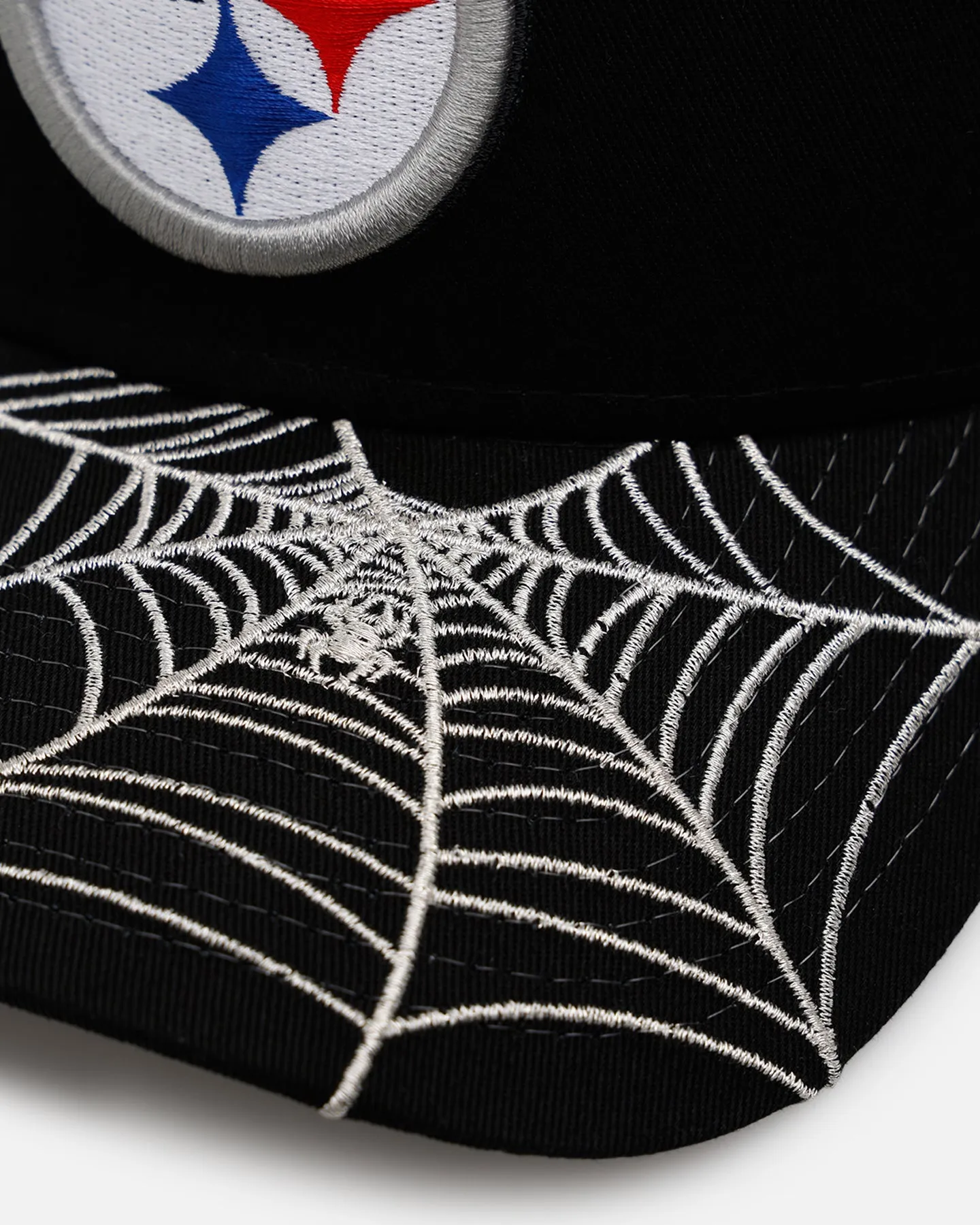 New Era Pittsburgh Steelers 'Spider Web Visor' 9FORTY A-Frame Snapback Black sold by Culture Kings product image thumbnail 2