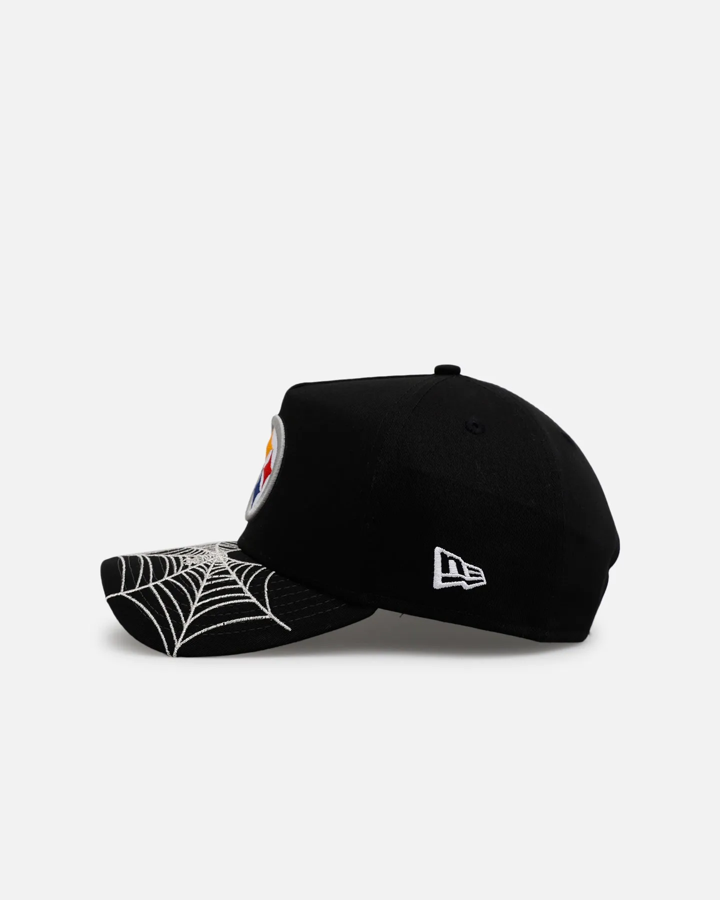 New Era Pittsburgh Steelers 'Spider Web Visor' 9FORTY A-Frame Snapback Black sold by Culture Kings product image thumbnail 5