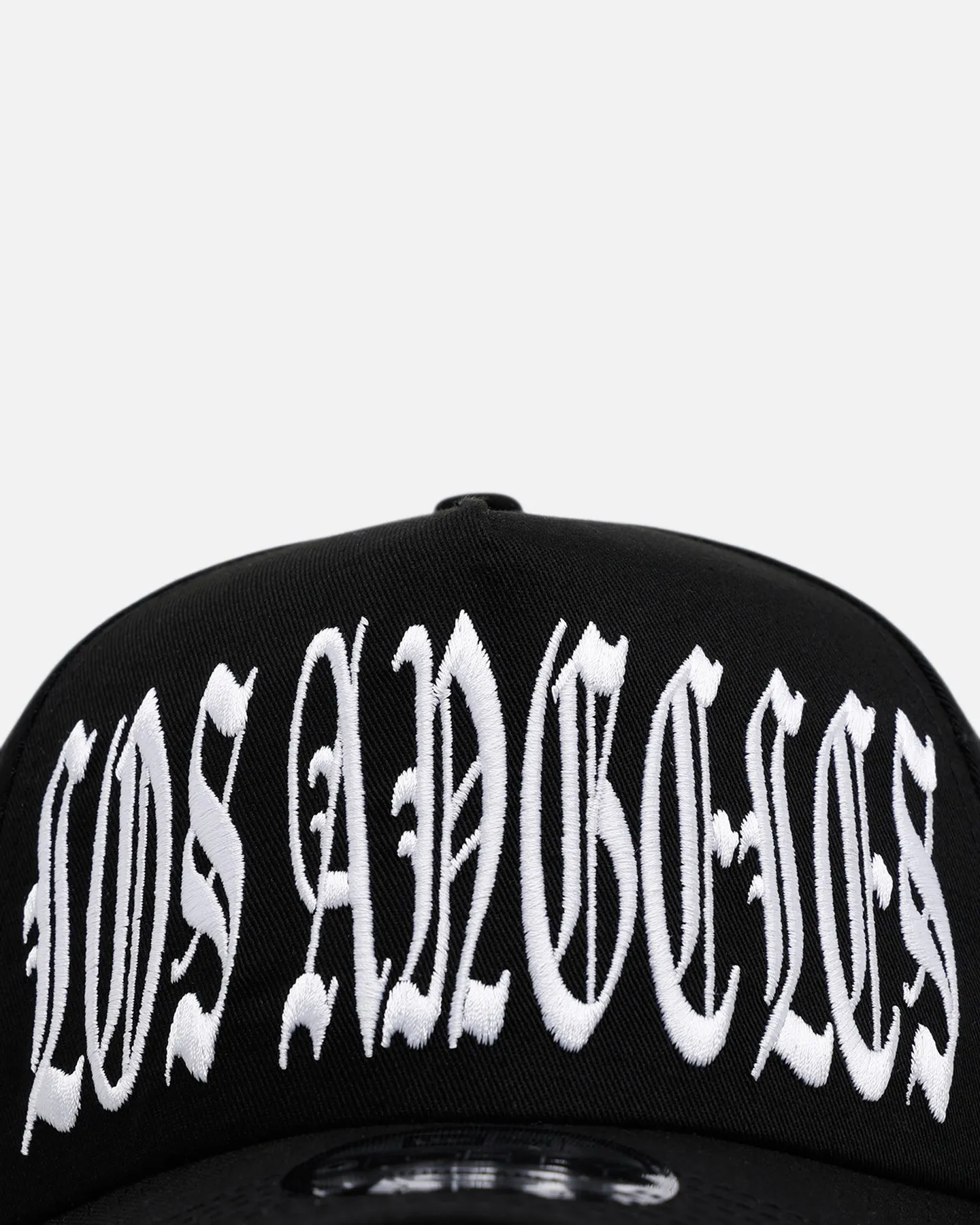 New Era Los Angeles Dodgers 'Oversized Gothic Script Crown' 9FORTY A-Frame Snapback Black/White sold by Culture Kings product image thumbnail 5