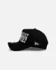 New Era Los Angeles Dodgers 'Oversized Gothic Script Crown' 9FORTY A-Frame Snapback Black/White sold by Culture Kings
