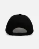 New Era Los Angeles Dodgers 'Oversized Gothic Script Crown' 9FORTY A-Frame Snapback Black/White sold by Culture Kings