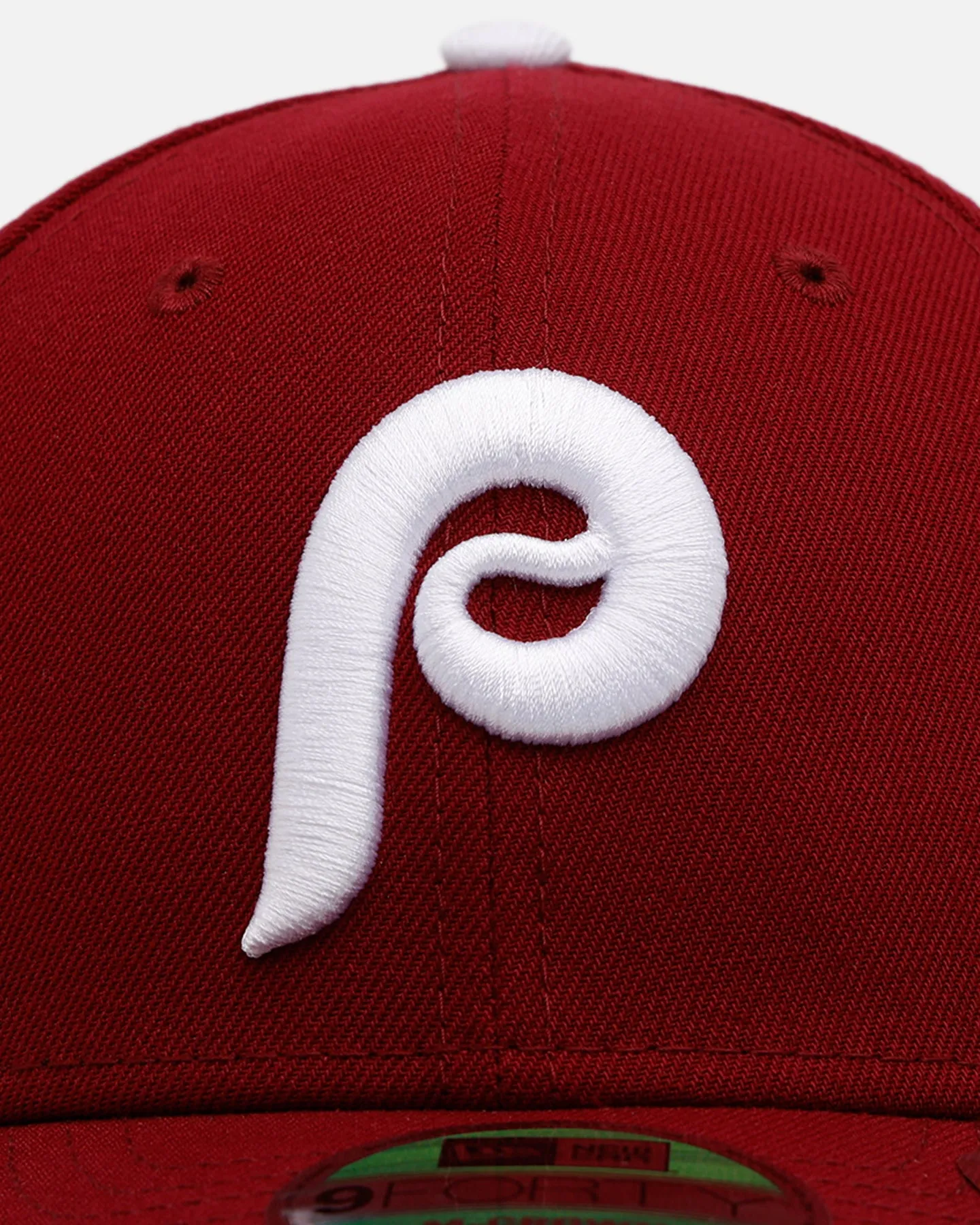 New Era Philadelphia Phillies 'Player Replica' 9FORTY M-Crown Snapback Burgundy sold by Culture Kings product image thumbnail 5
