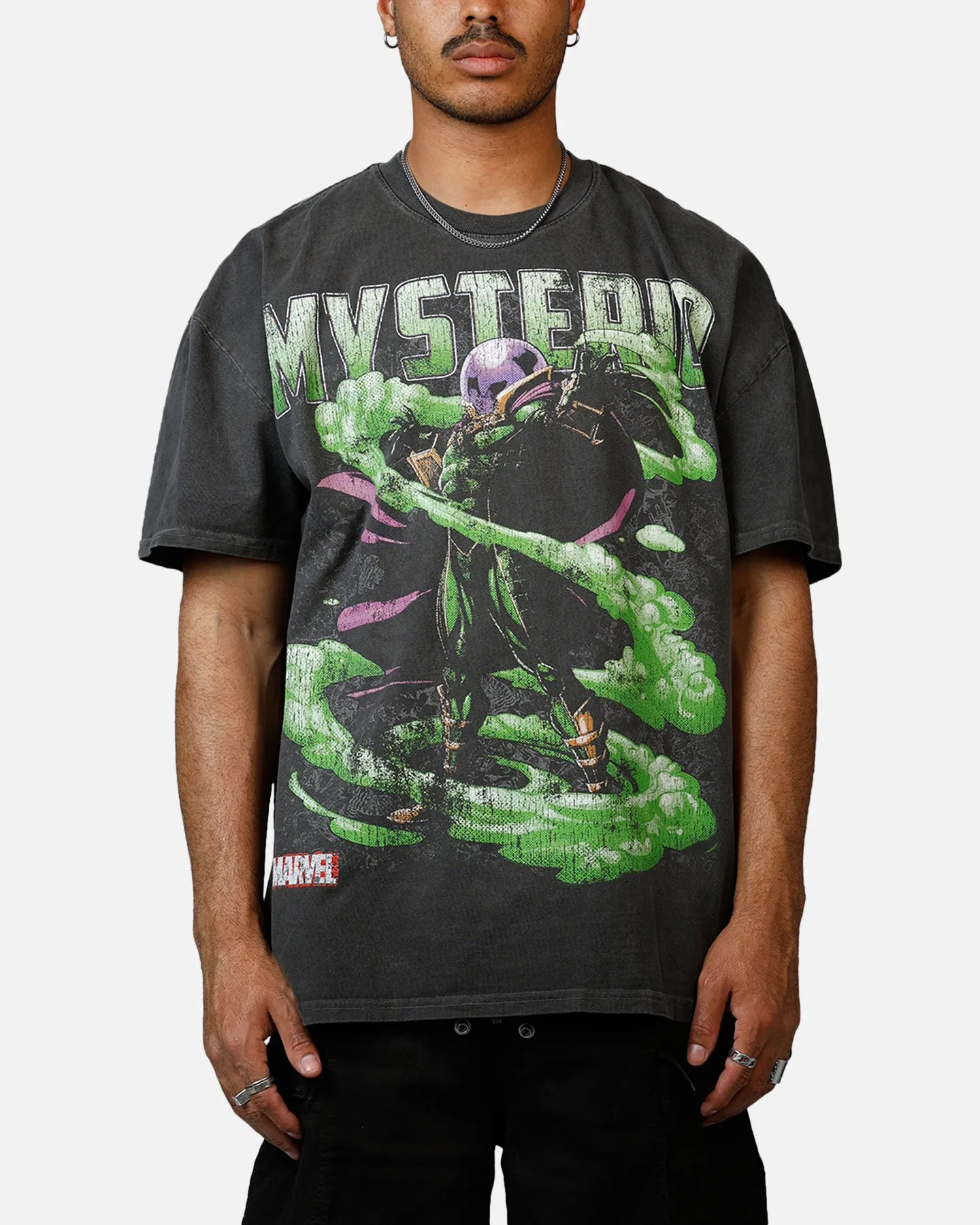 Goat Crew Marvel Sinister Six Mysterio Heavyweight T-Shirt Black Wash sold by Culture Kings