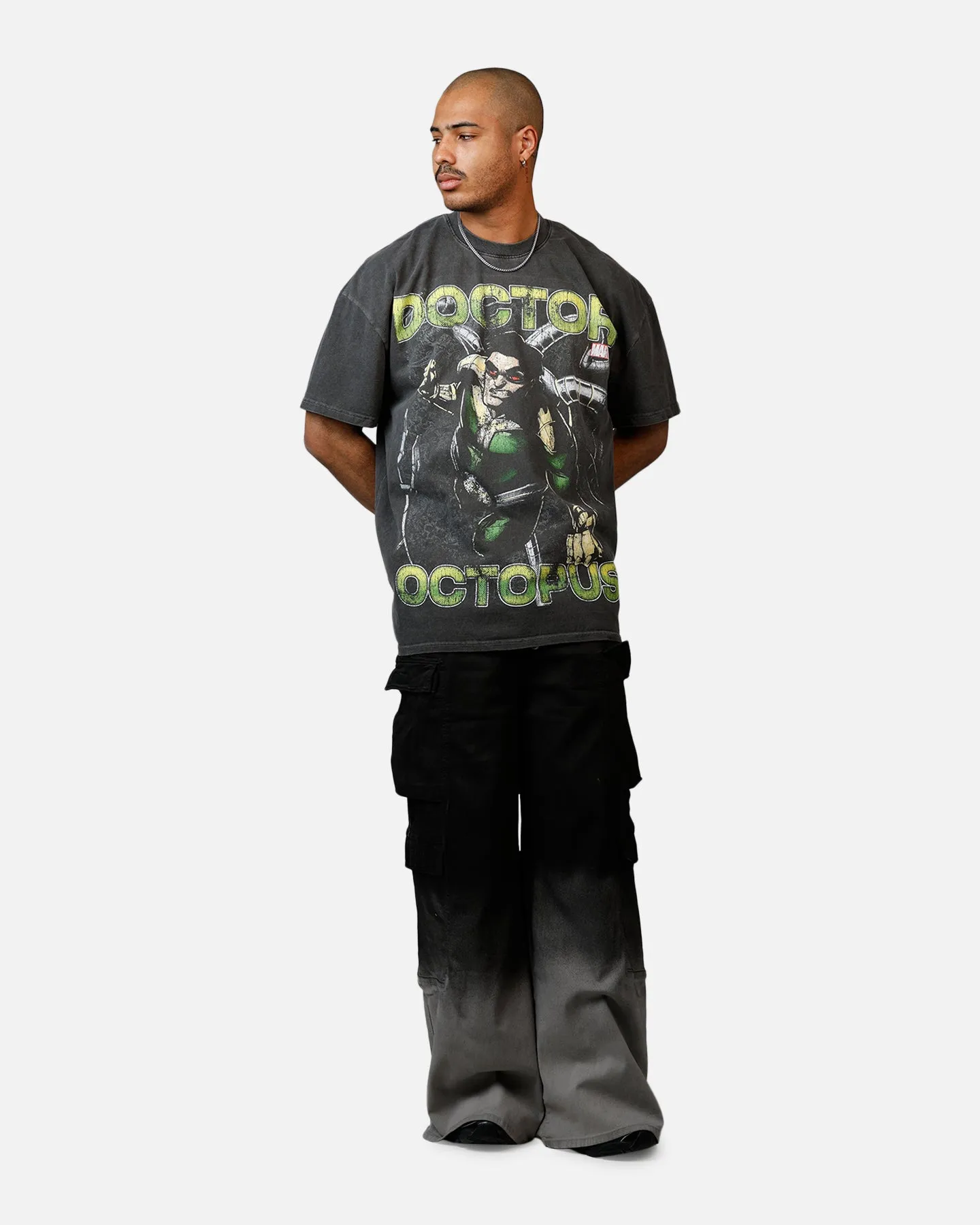 Goat Crew Marvel Sinister Six Doctor Octopus Heavyweight T-Shirt Black Wash sold by Culture Kings product image thumbnail 3