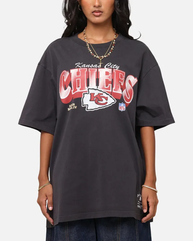 Mitchell & Ness Kansas City Chiefs Arch T-Shirt Faded Black sold by Culture Kings