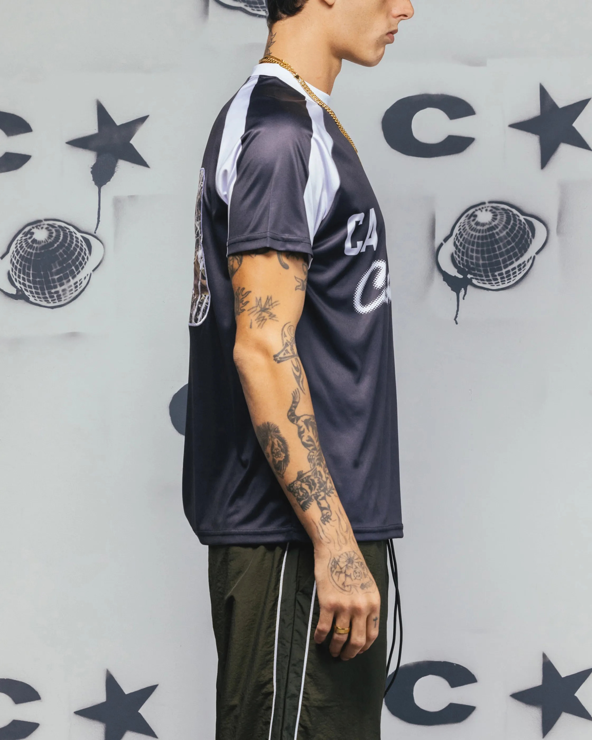 Carre Striker Jersey T-Shirt Black/White sold by Culture Kings product image thumbnail 5