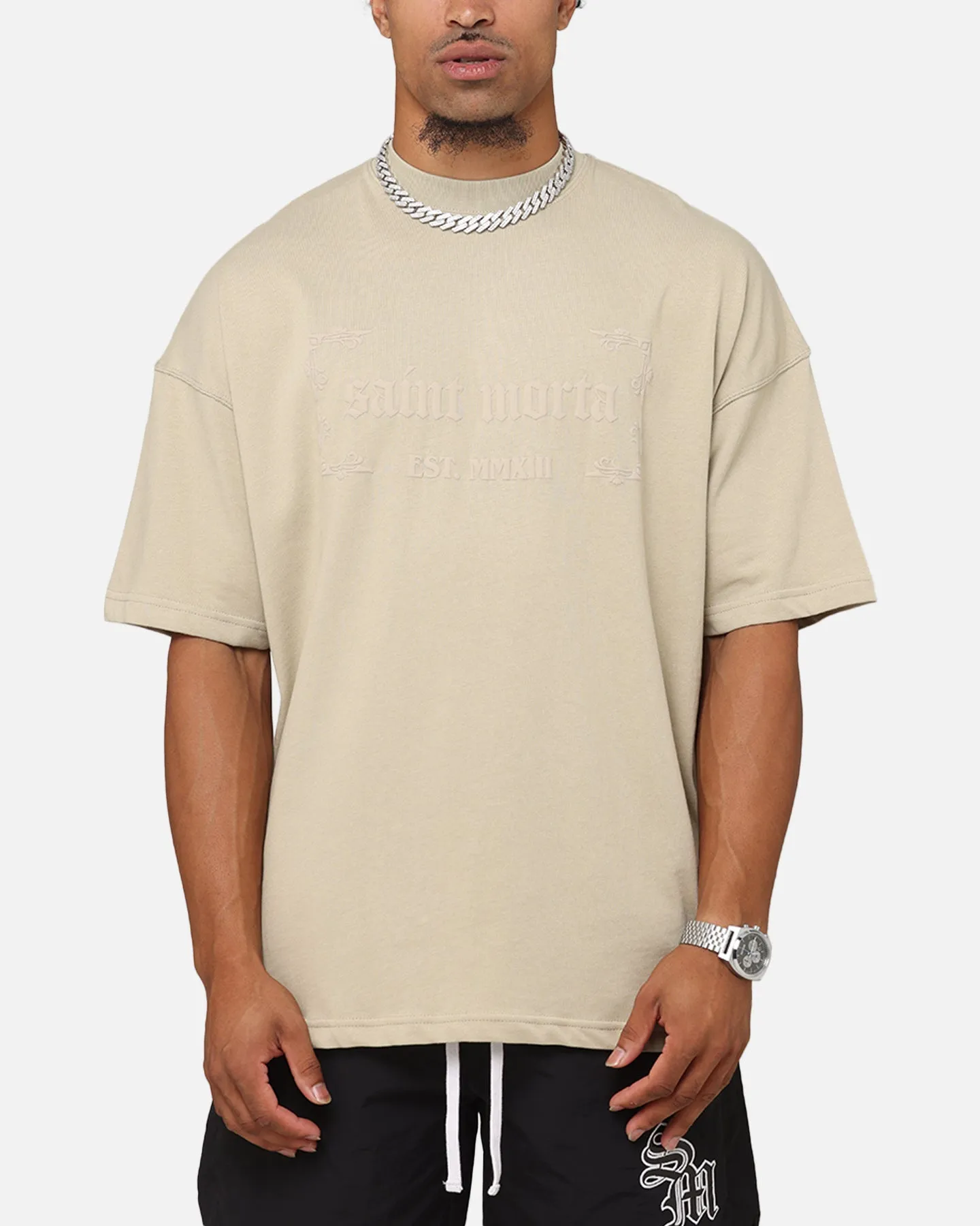 Saint Morta Repentent Heart T-Shirt Stone sold by Culture Kings