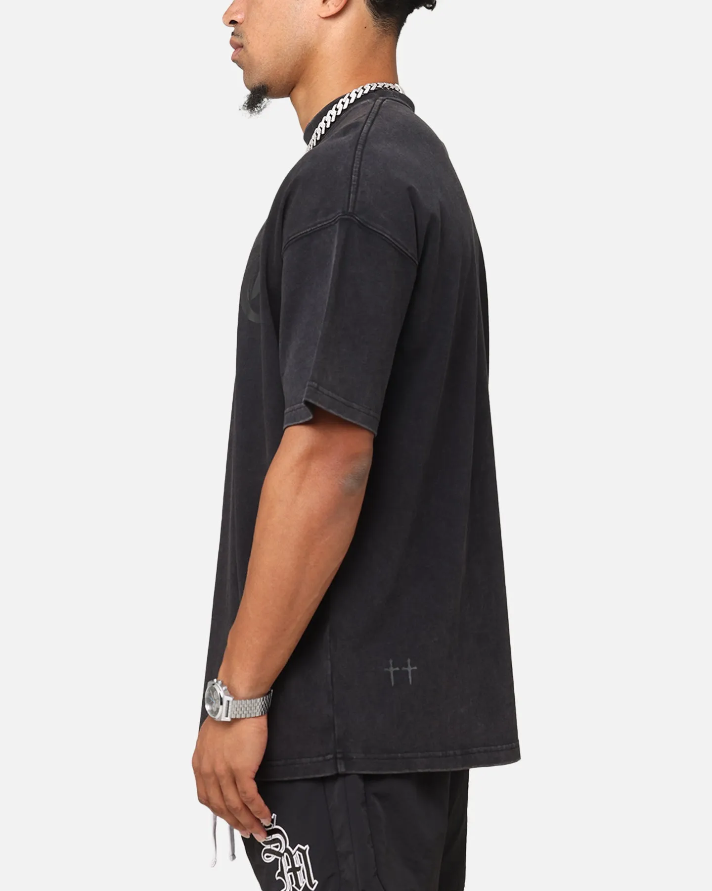 Saint Morta Saint Athletica Boxy T-Shirt Vintage Black sold by Culture Kings product image thumbnail 5