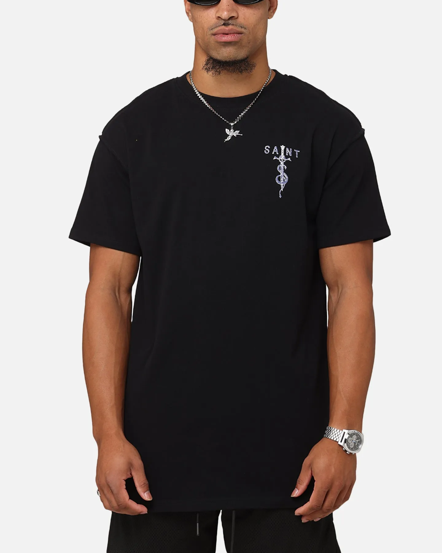 Saint Morta Daggers Lafayette T-Shirt Black/Purple sold by Culture Kings product image thumbnail 2