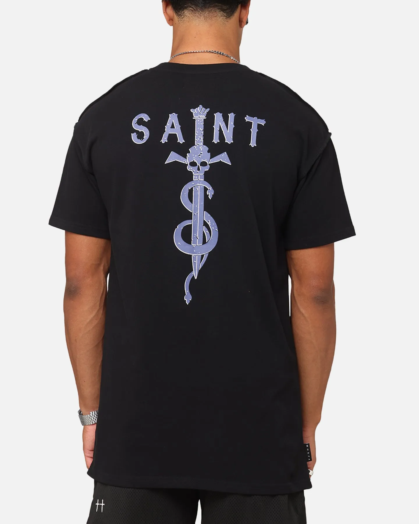 Saint Morta Daggers Lafayette T-Shirt Black/Purple sold by Culture Kings
