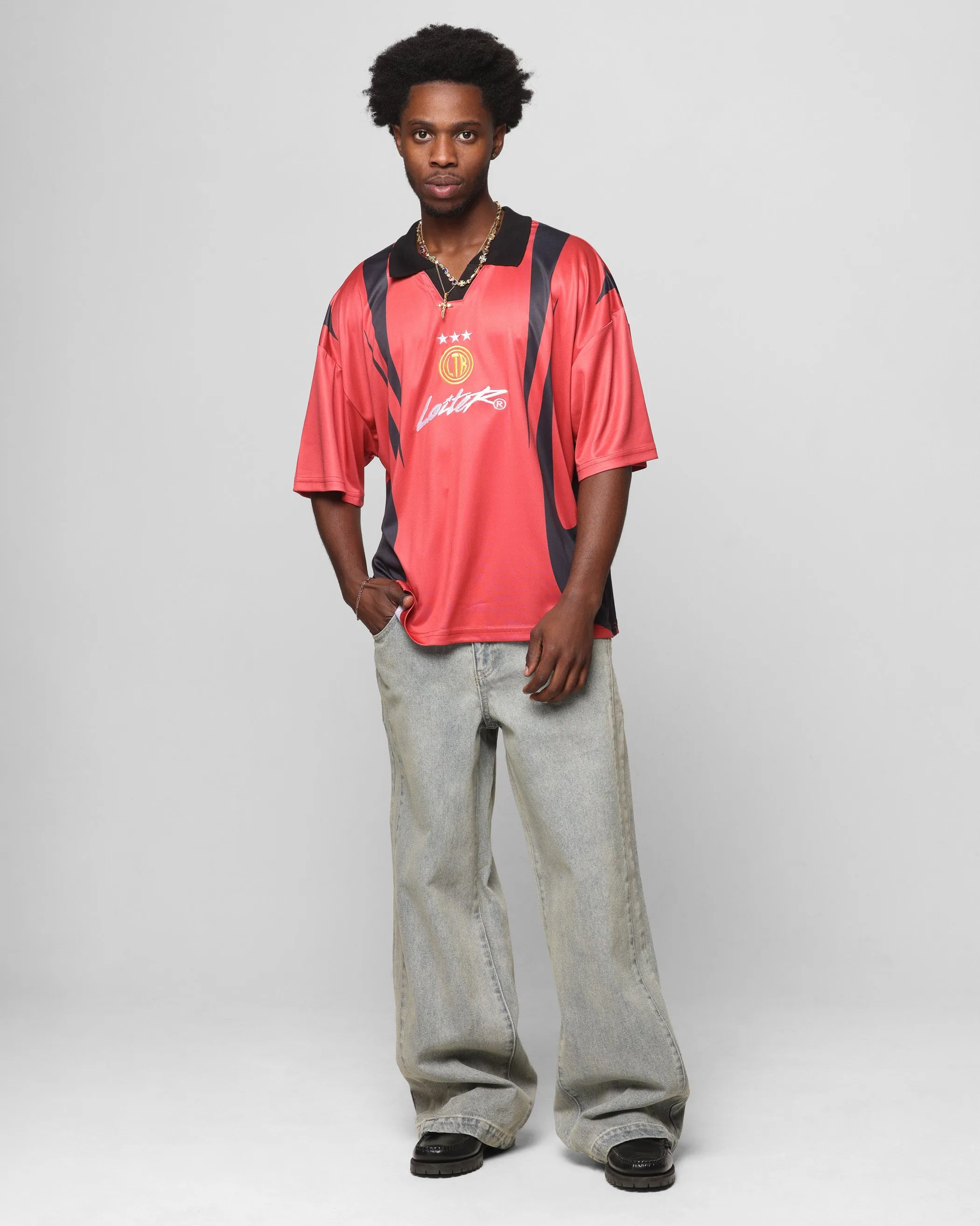 Loiter United Football Jersey Red sold by Culture Kings product image thumbnail 3