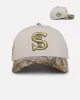 New Era Chicago White Sox 'Real Tree Stone' 9FORTY A-Frame Snapback Stone sold by Culture Kings