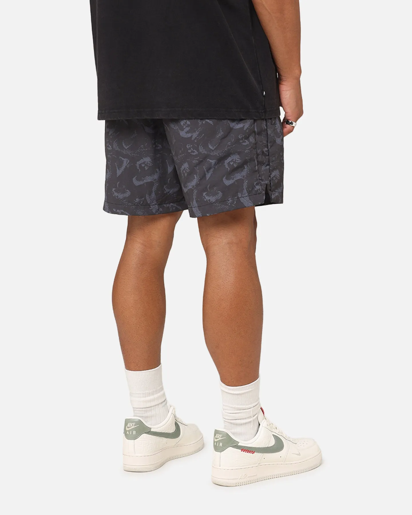 Saint Morta Year Of The Snake Nylon Shorts Black/Grey sold by Culture Kings product image thumbnail 5