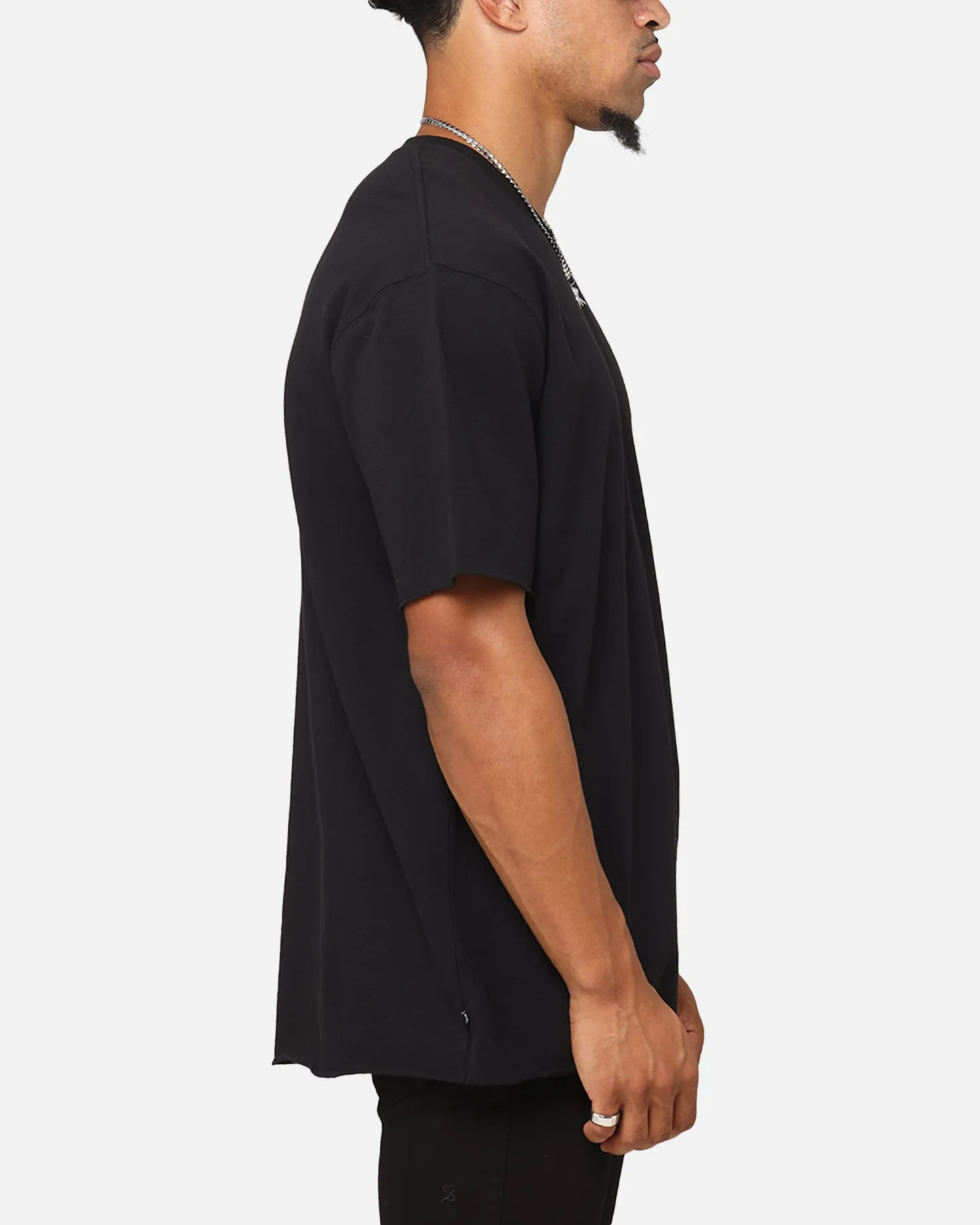 Saint Morta Gothic Monogram Box T-Shirt Black sold by Culture Kings product image thumbnail 4