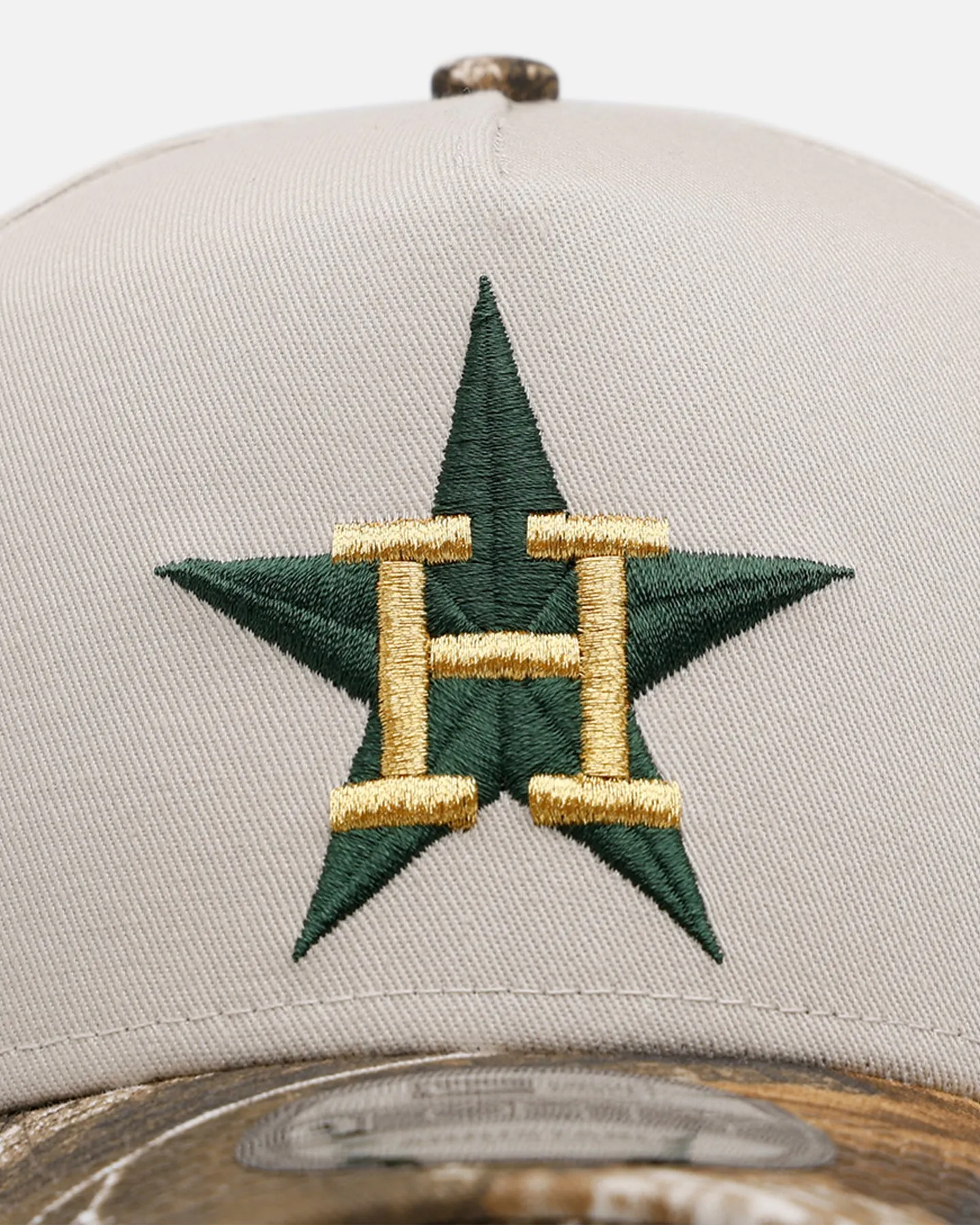 New Era Houston Astros 'Real Tree Stone' 9FORTY A-Frame Snapback Stone sold by Culture Kings product image thumbnail 5