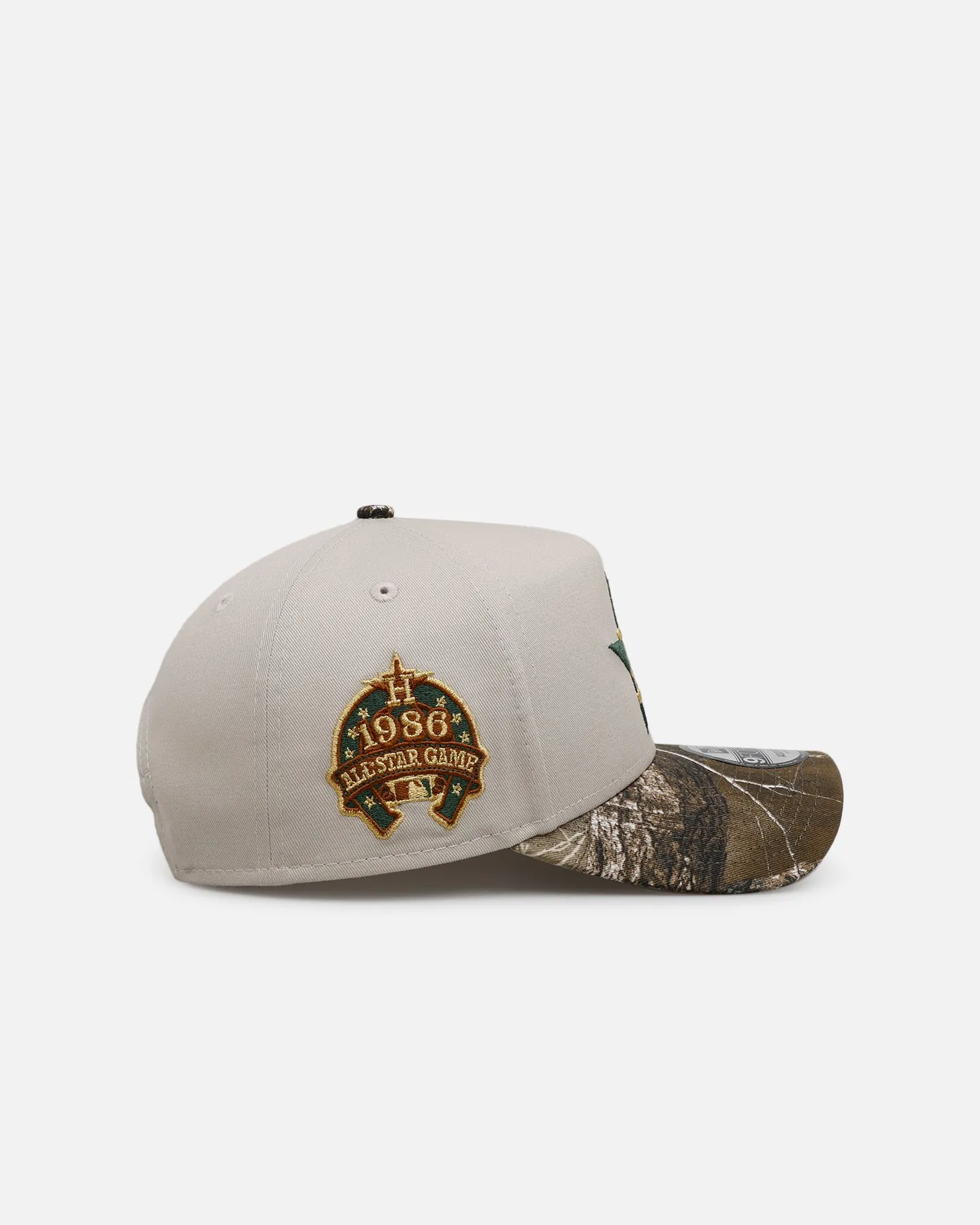 New Era Houston Astros 'Real Tree Stone' 9FORTY A-Frame Snapback Stone sold by Culture Kings product image thumbnail 3