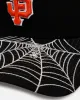 New Era San Francisco Giants 'Spider Web Visor' 9FORTY A-Frame Snapback Black sold by Culture Kings