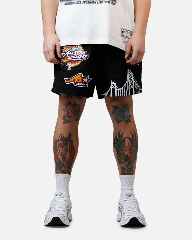 Mitchell & Ness NBA All Star Weekend '2000 ASG' Weekender Shorts Black sold by Culture Kings