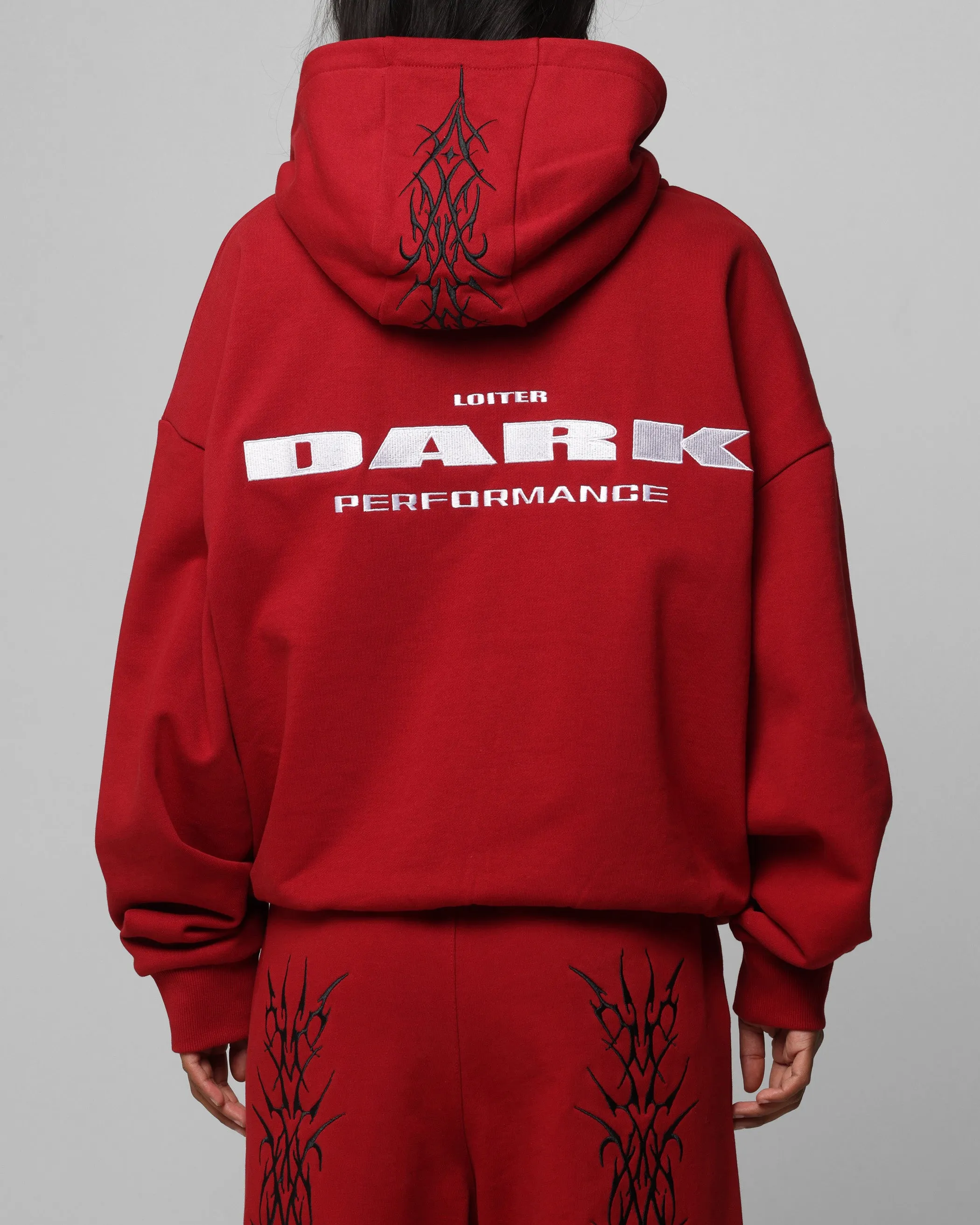 Loiter Blood Born Zip Hoodie Burgandy sold by Culture Kings product image thumbnail 2