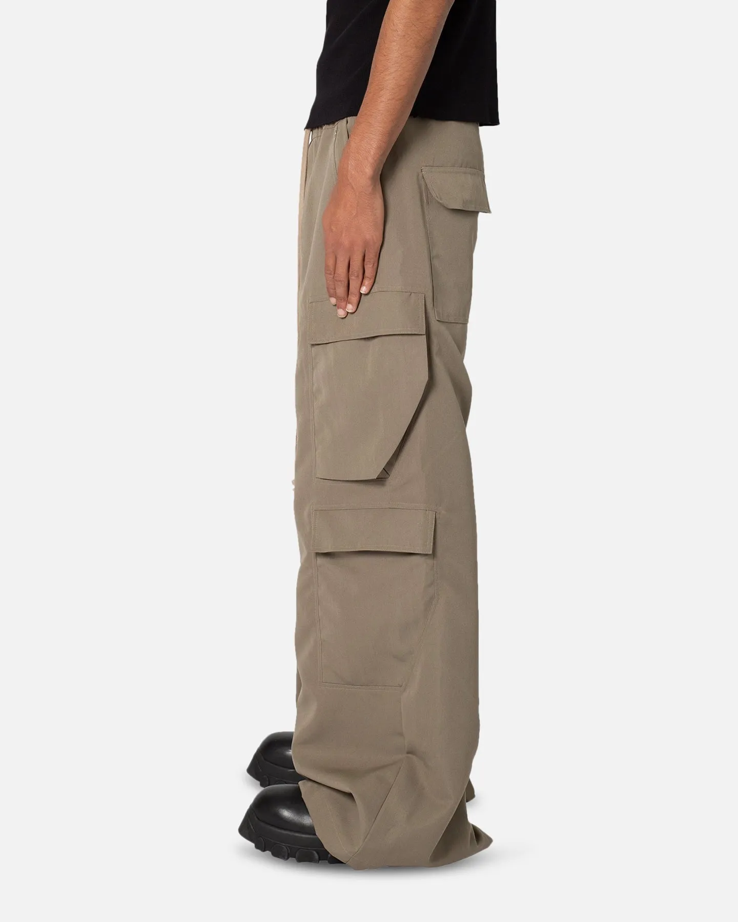 MNML Rave Double Cargo Pants Olive sold by Culture Kings product image thumbnail 3