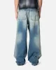 MNML Baggy Rave Denim Jeans Blue sold by Culture Kings