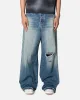 MNML Baggy Rave Denim Jeans Blue sold by Culture Kings