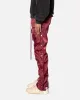 MNML Snap Front Cargo Pants Red sold by Culture Kings
