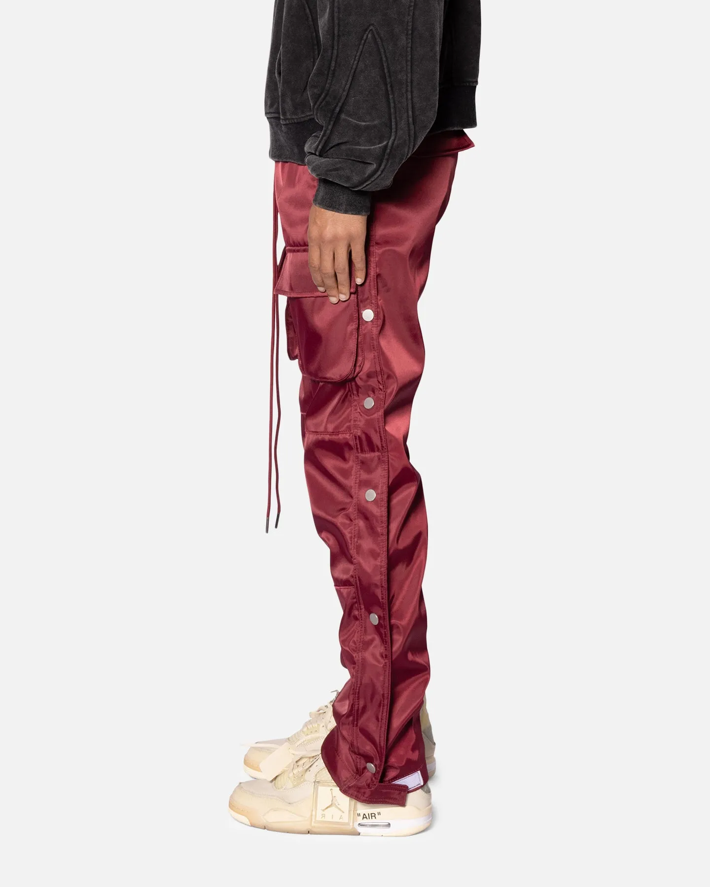 MNML Snap Front Cargo Pants Red sold by Culture Kings product image thumbnail 3