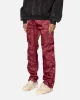 MNML Snap Front Cargo Pants Red sold by Culture Kings